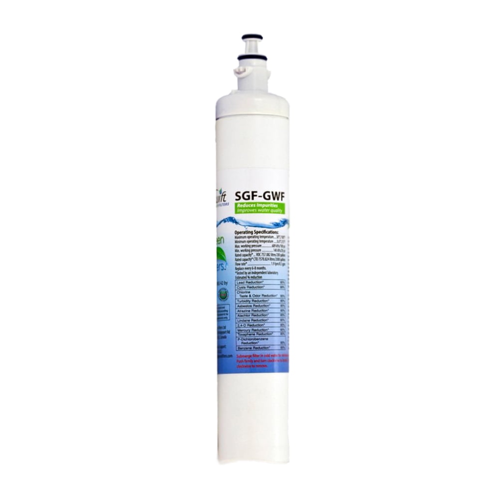 Swift Green Filters SGF-GWF Refrigerator Water Filter Replacement for GWF and RPWF (1 Pack) qh6b9