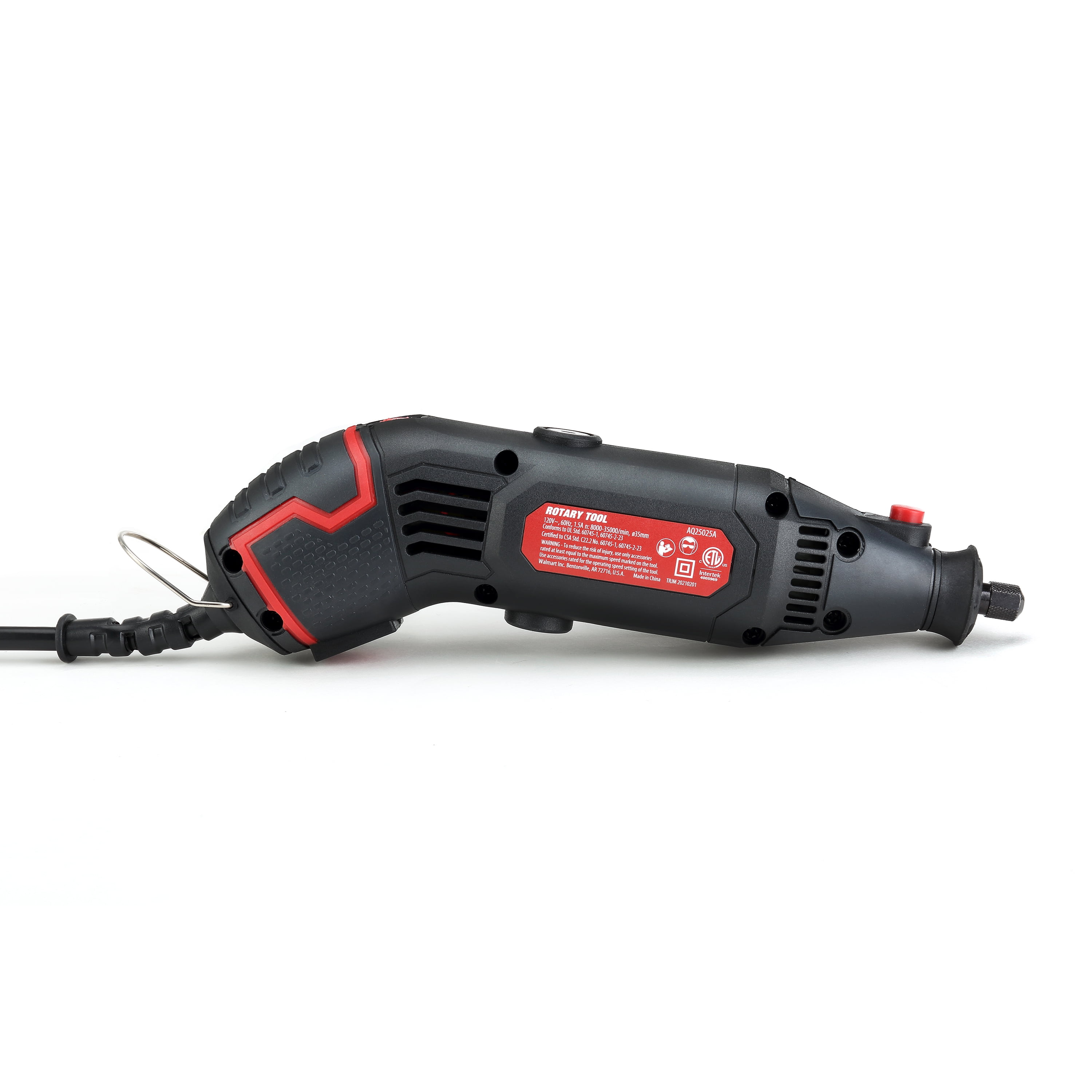 Hyper Tough Corded Rotary Tool Kit with 105 Accessories (Variable Speed, 6 ft Cord) pzg7n