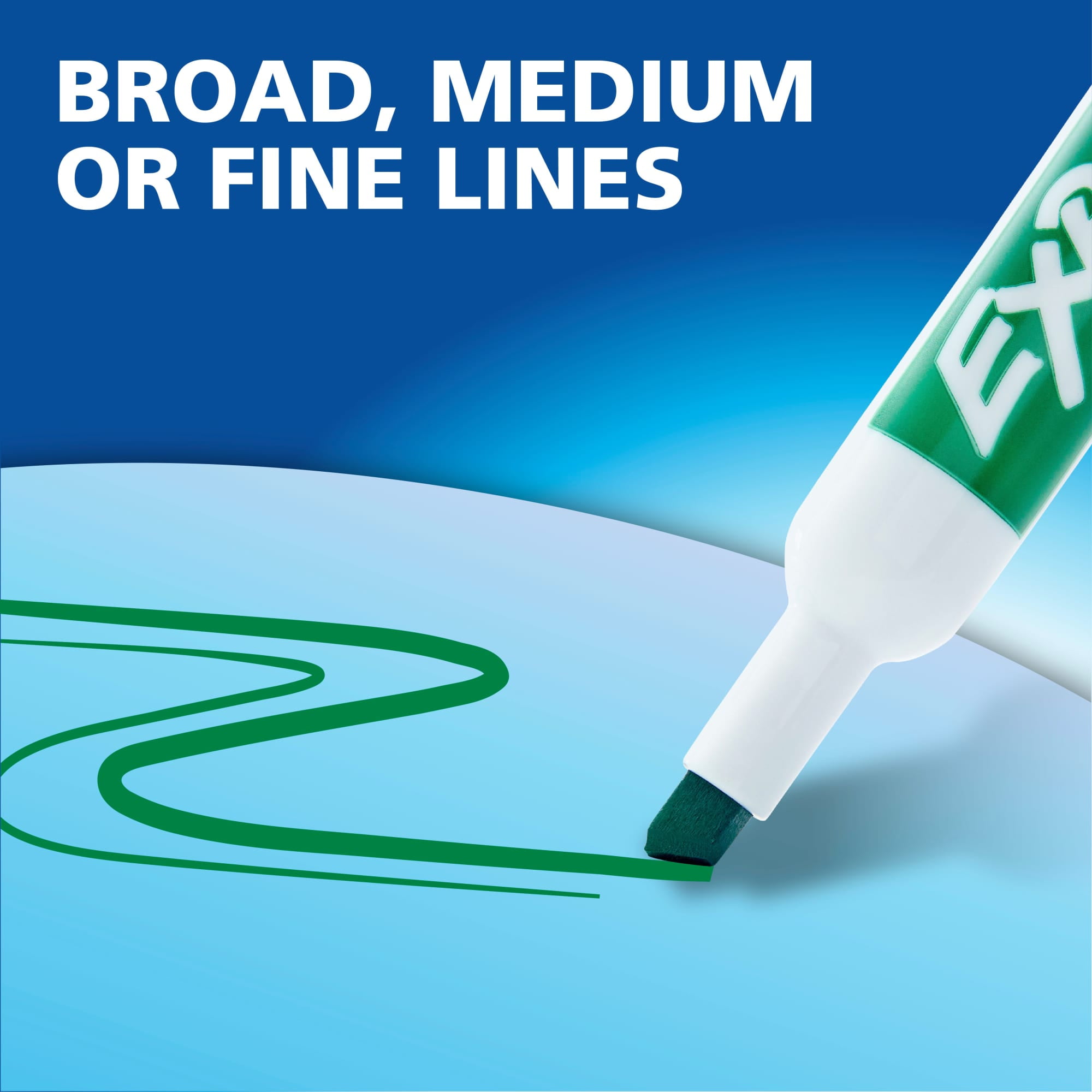 Expo Low Odor Dry Erase Markers, Chisel Tip, Assorted Colors (12 Count) mdomq