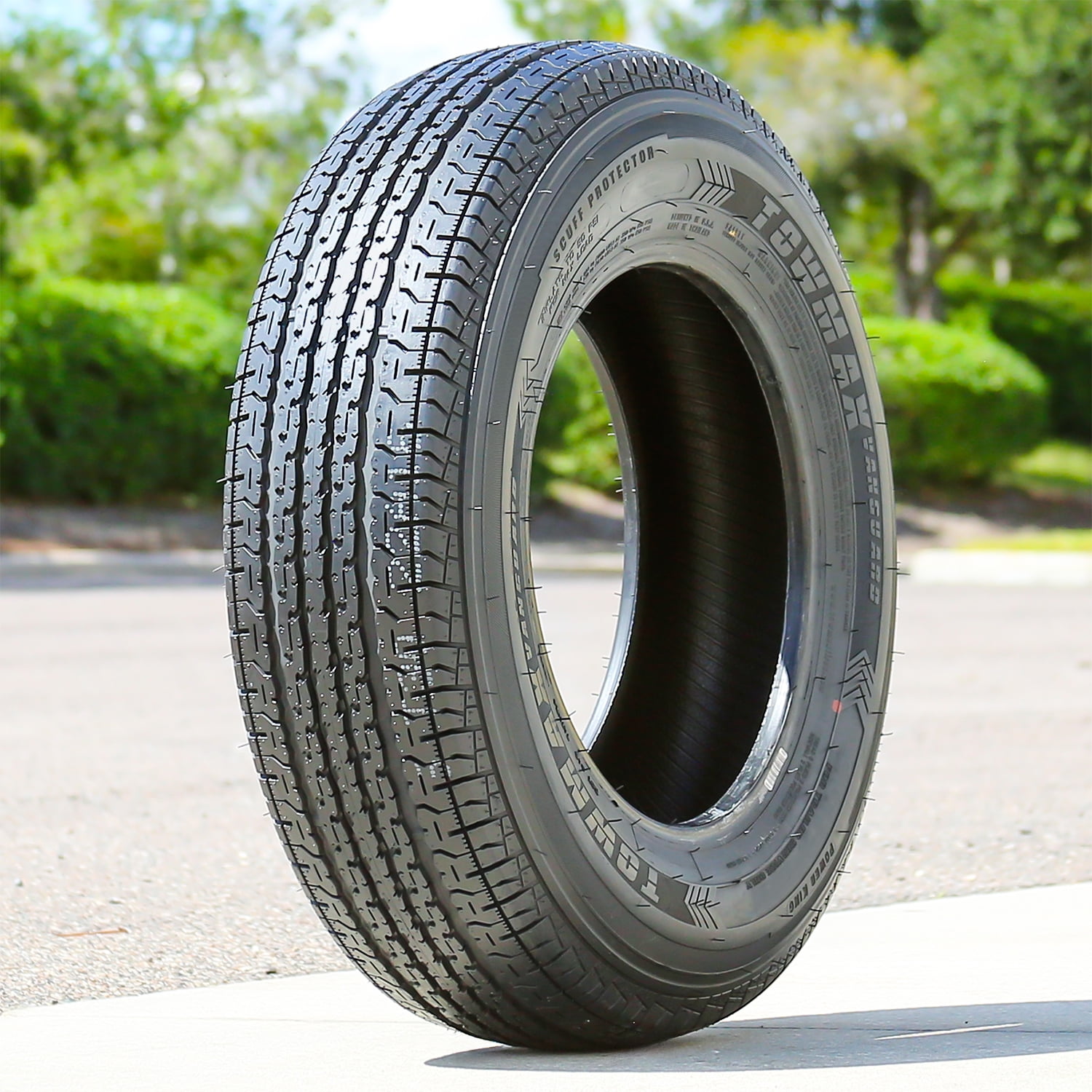 Power King Towmax Vanguard ST235/80R16 Trailer Tire (10 Ply, Load Range E) 97b0d