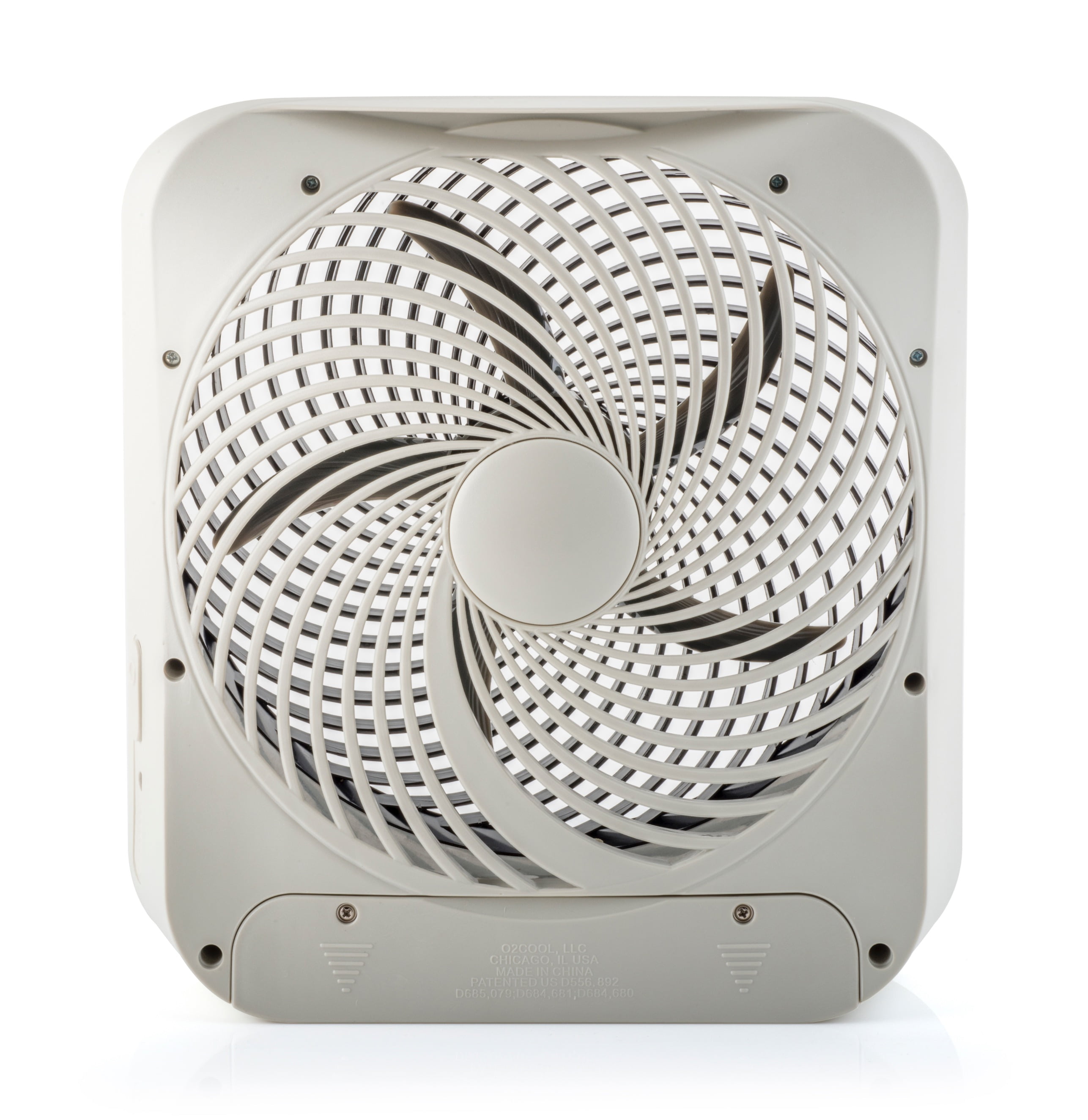 Treva 10-Inch Portable Fan, Dual Power Desk Fan with 2 Cooling Speeds (Black, 10 in) 87jmy
