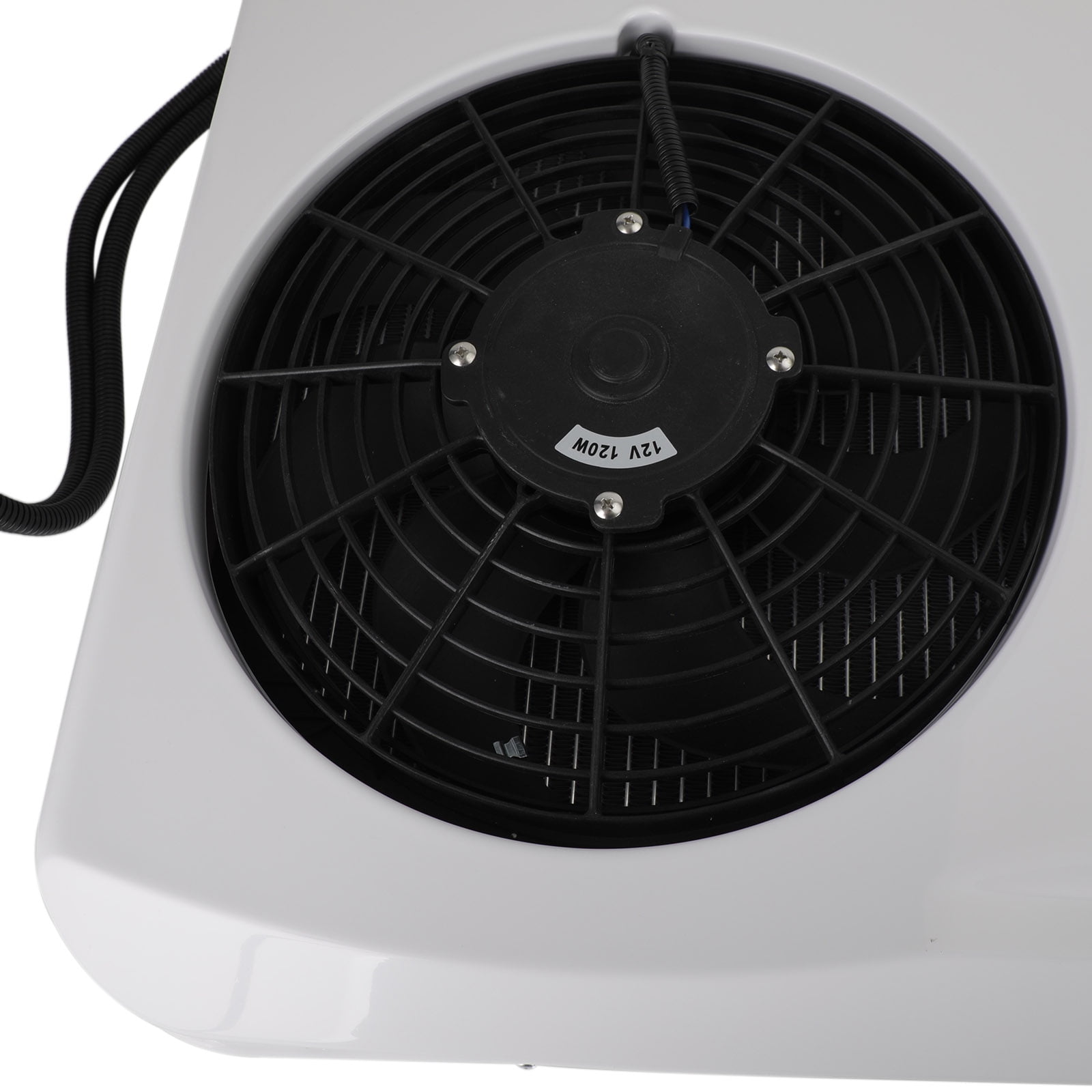 Topteng RV Rooftop Air Conditioner and Heat Pump System with Remote Control (White, 26.2x28.3x6.3 in) l651r