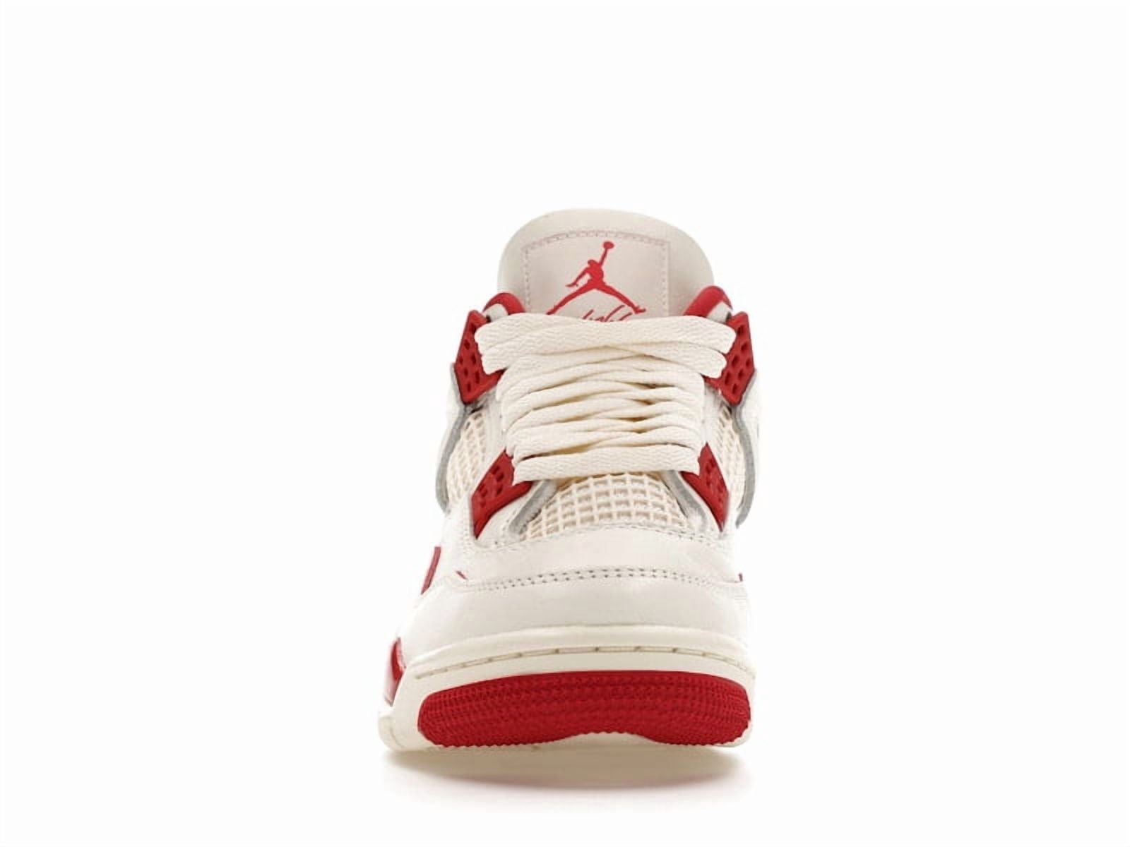 Jordan Women's 4 Retro Valentine's Day Basketball Shoes (Sierra Red, 7W) se2f1