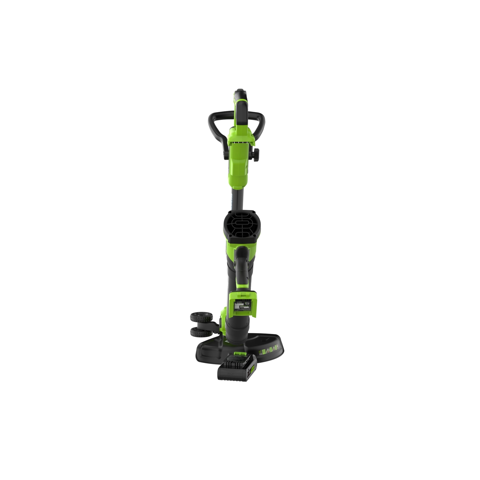 Greenworks PowerAll 24V 12 in String Trimmer and 270 CFM Handheld Blower Combo Kit (Green, 1 Battery) 87ehc