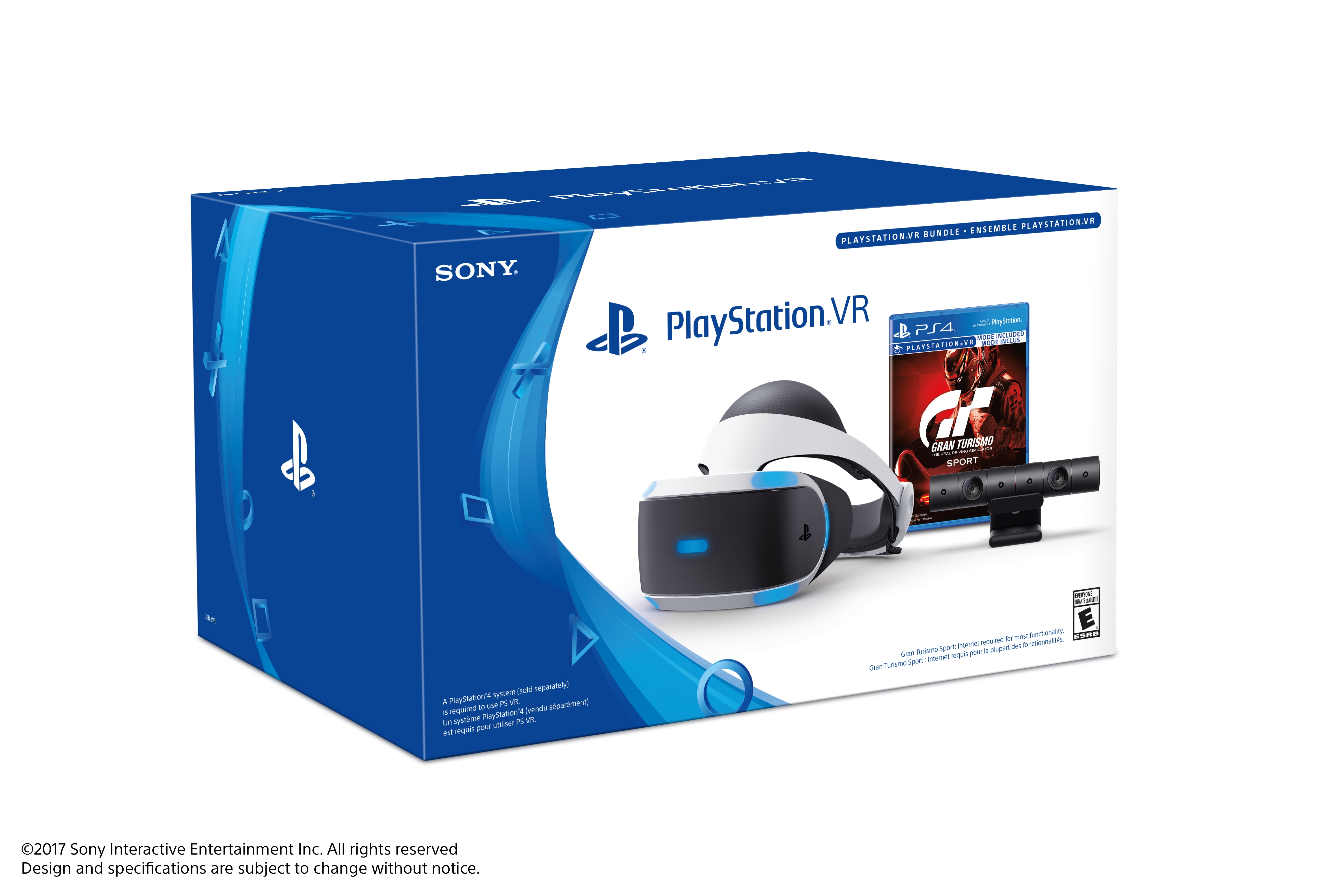 Sony PlayStation VR Gran Turismo Sport and Camera Bundle (Black, 1 Unit) 7x8s2
