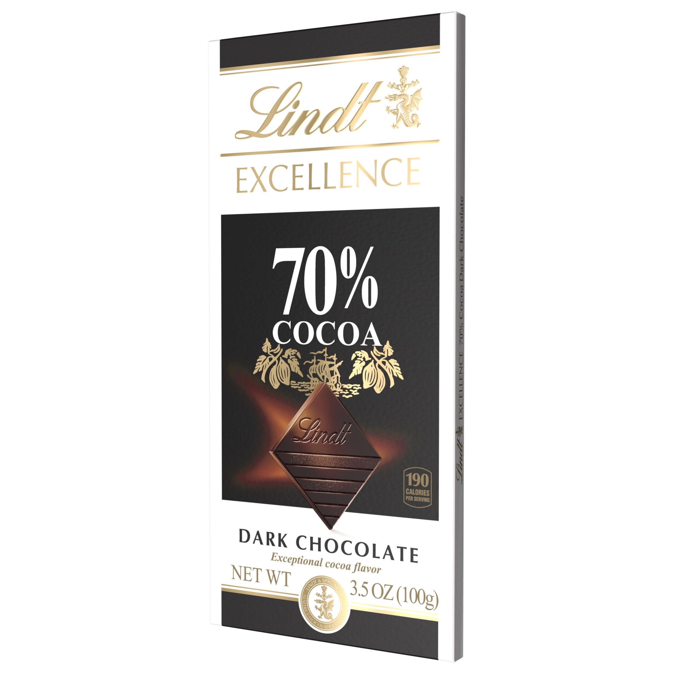 Lindt EXCELLENCE 70% Cocoa Dark Chocolate Bar, Premium Gourmet Dark Chocolate (3.5 oz) 9900k