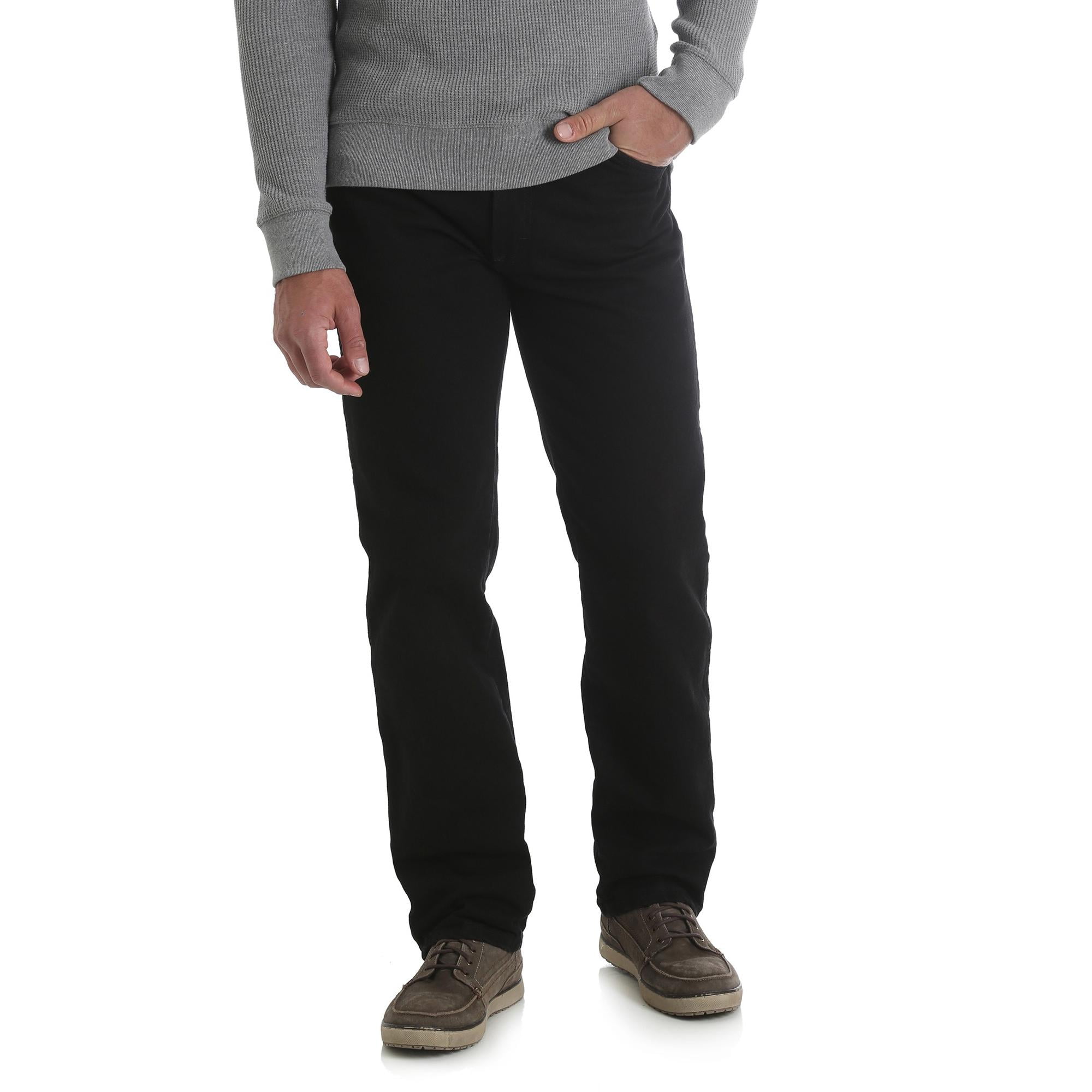 Rustler Men's Regular Fit Denim Jeans (Black, 32x30) 7vd93