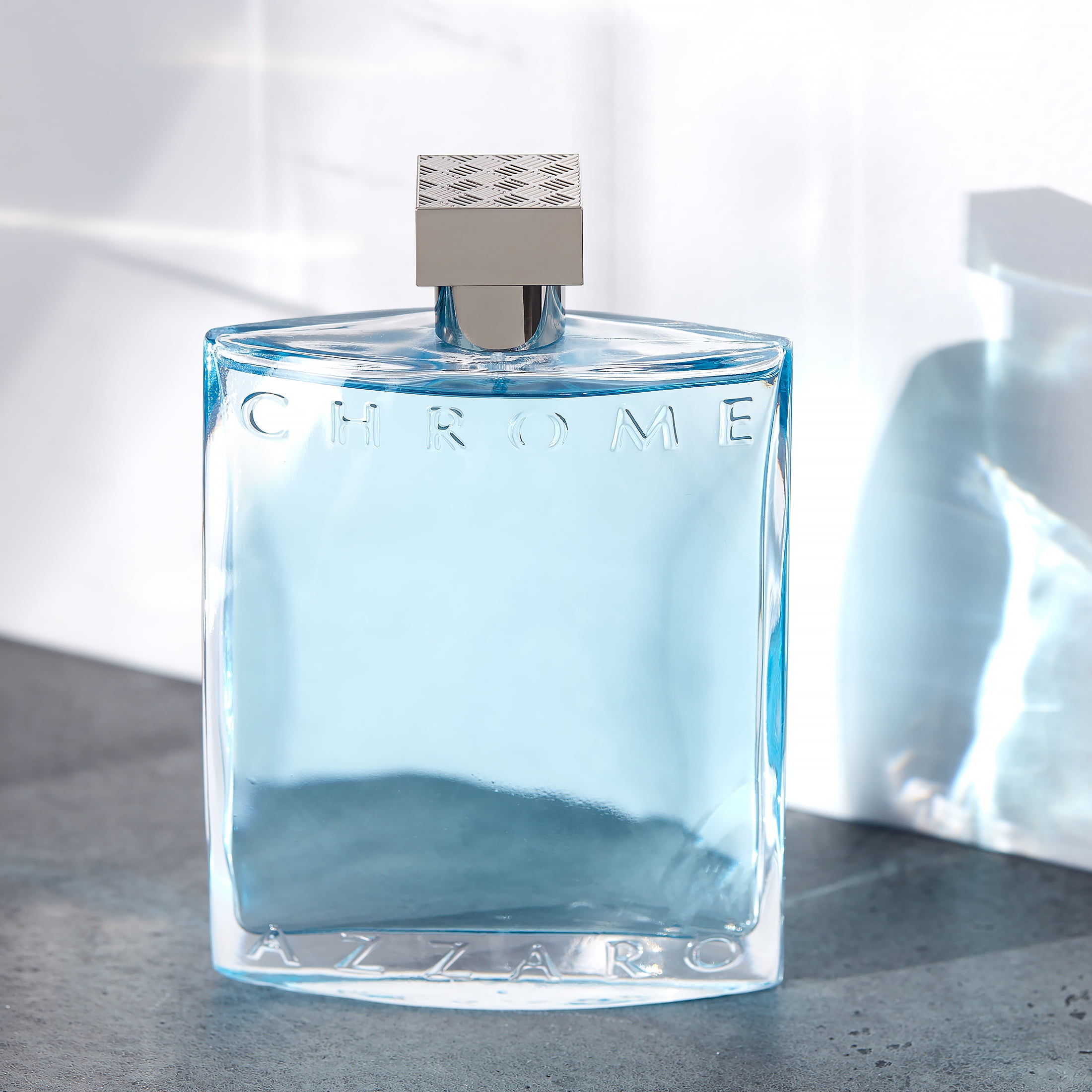 Azzaro Chrome Eau De Toilette Cologne for Men, Refreshing Citrus Scent (6.8 oz) fq5eu