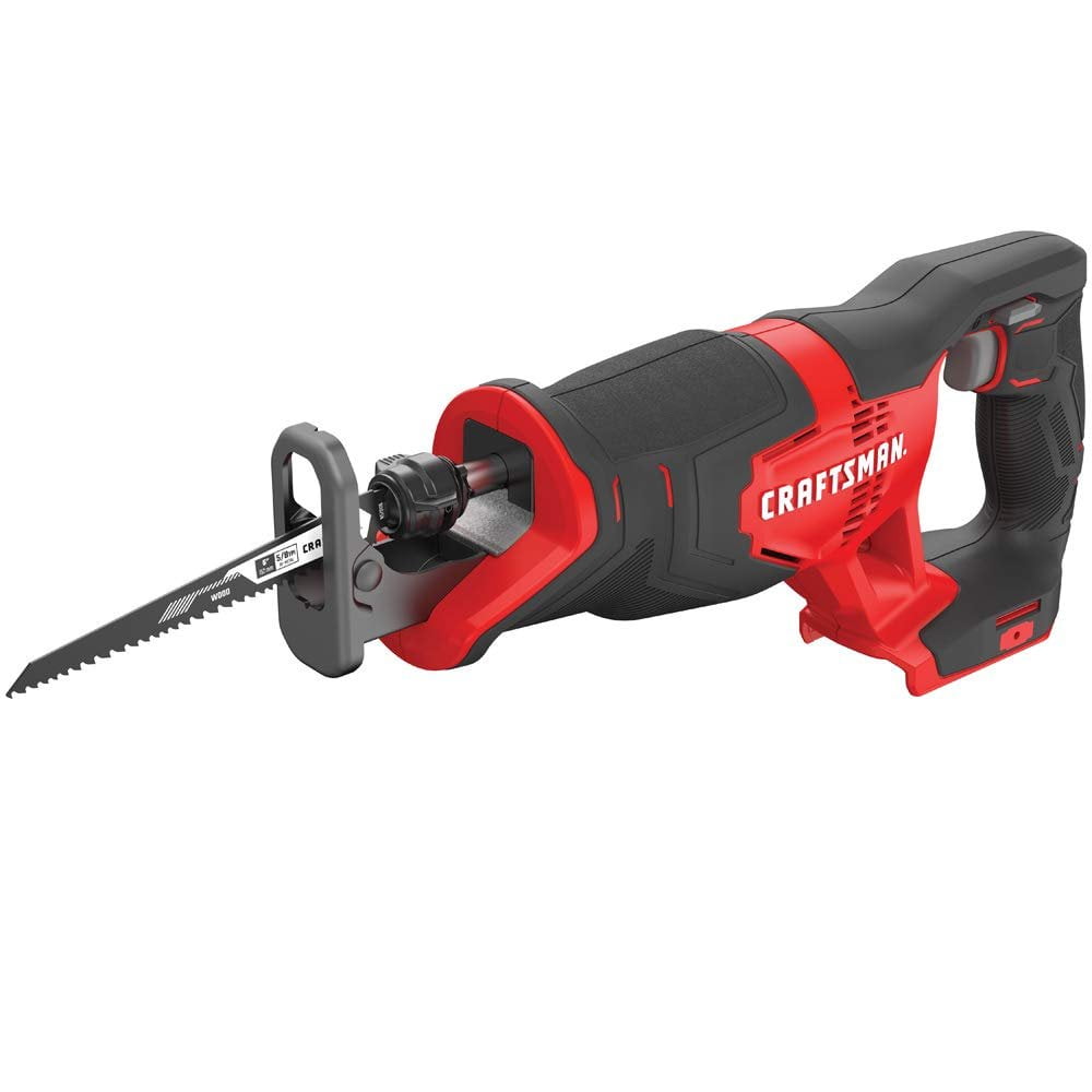 CRAFTSMAN V20 Cordless Reciprocating Saw, High-Performance Power Tool (Red, 14.5 in) hyunc