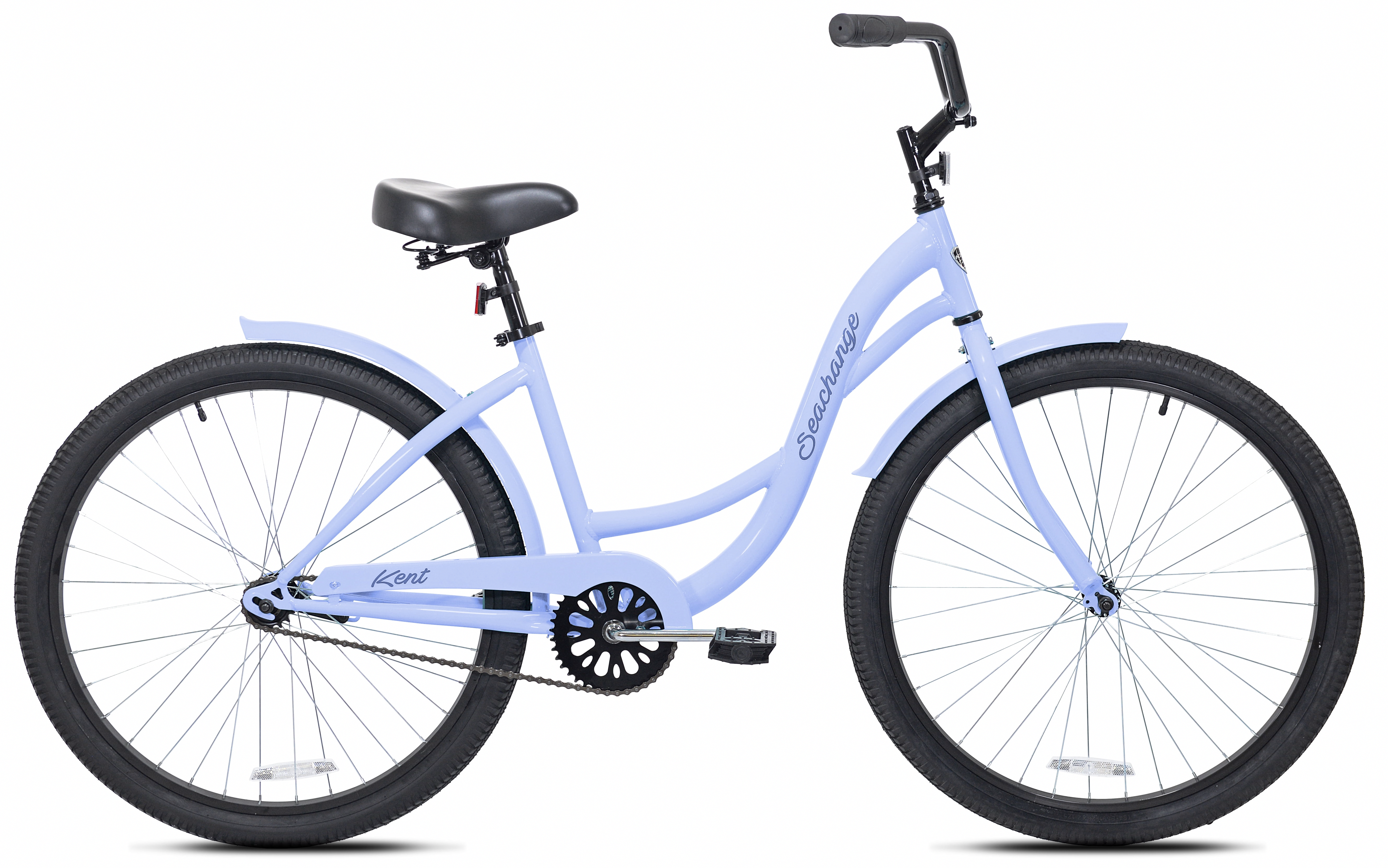 Kent Bicycles Seachange Beach Cruiser Bike for Women (Periwinkle Blue, 26 in) fveps
