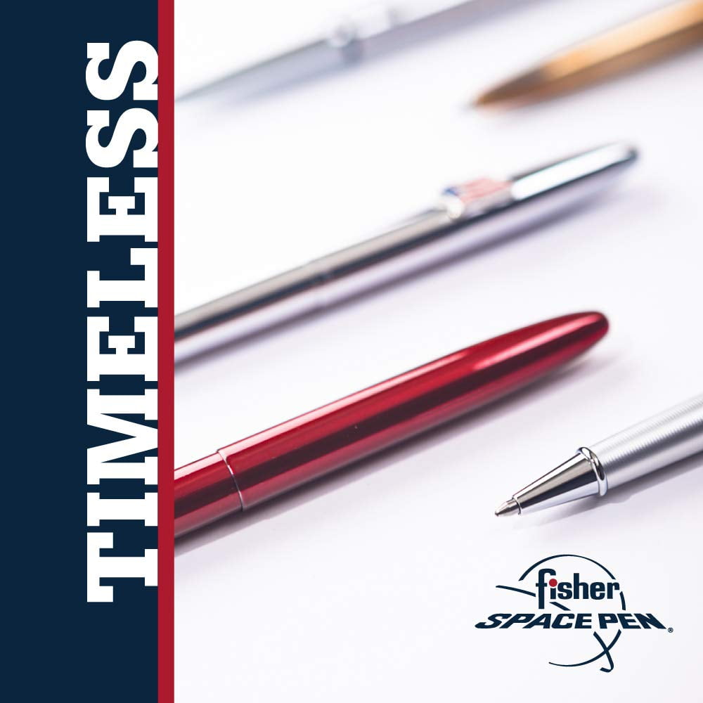 Fisher Space Pen Bullet Pen 400 Series Retractable Writing Instrument (Tahitian Blue, 5.25 in) fb320