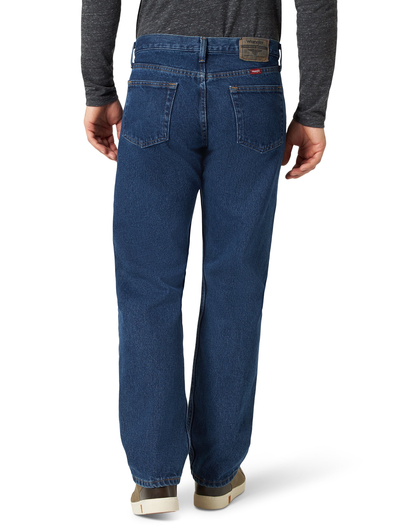 Wrangler Men's Relaxed Fit Cotton Jeans (Blue, 32x30) 75cpc