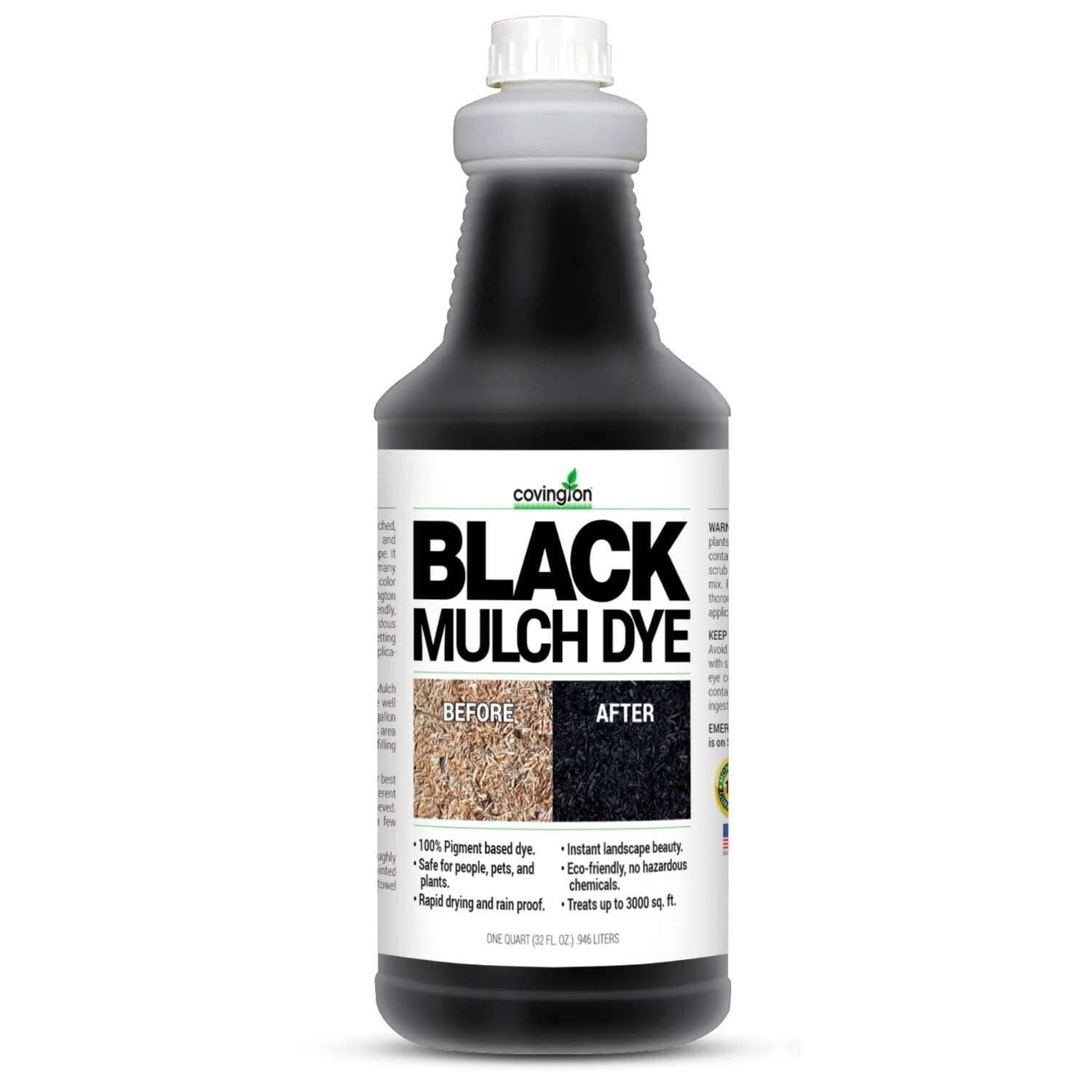 Covington Naturals Mulch Dye Concentrate (Black, 32 fl oz) tdmf2