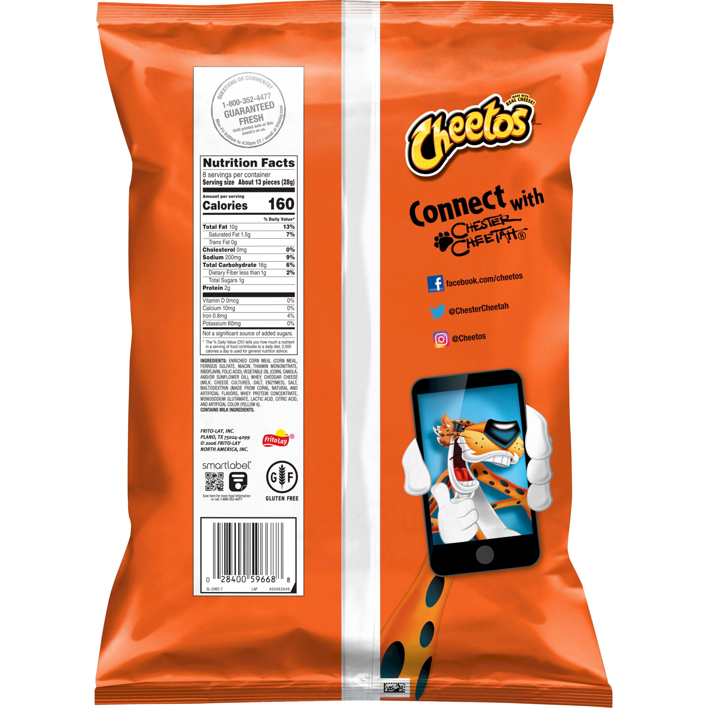 Cheetos Puffs Cheese Flavored Snack Chips (Original, 8 oz) 82niq - Image 2