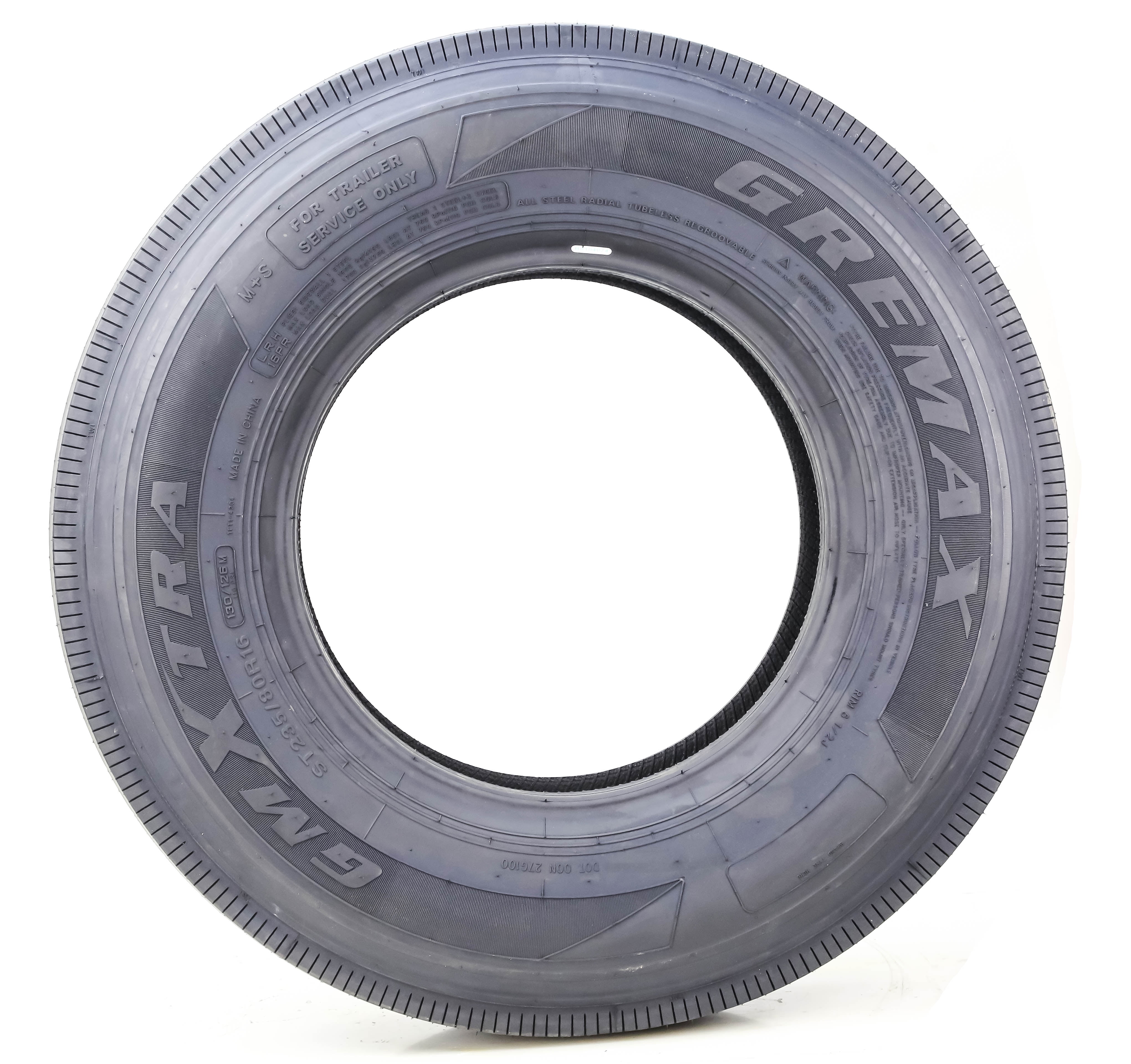 Gremax ST235/80R16 All Steel Heavy Duty Trailer Radial Tires (16-Ply, 4-Pack) dq48l