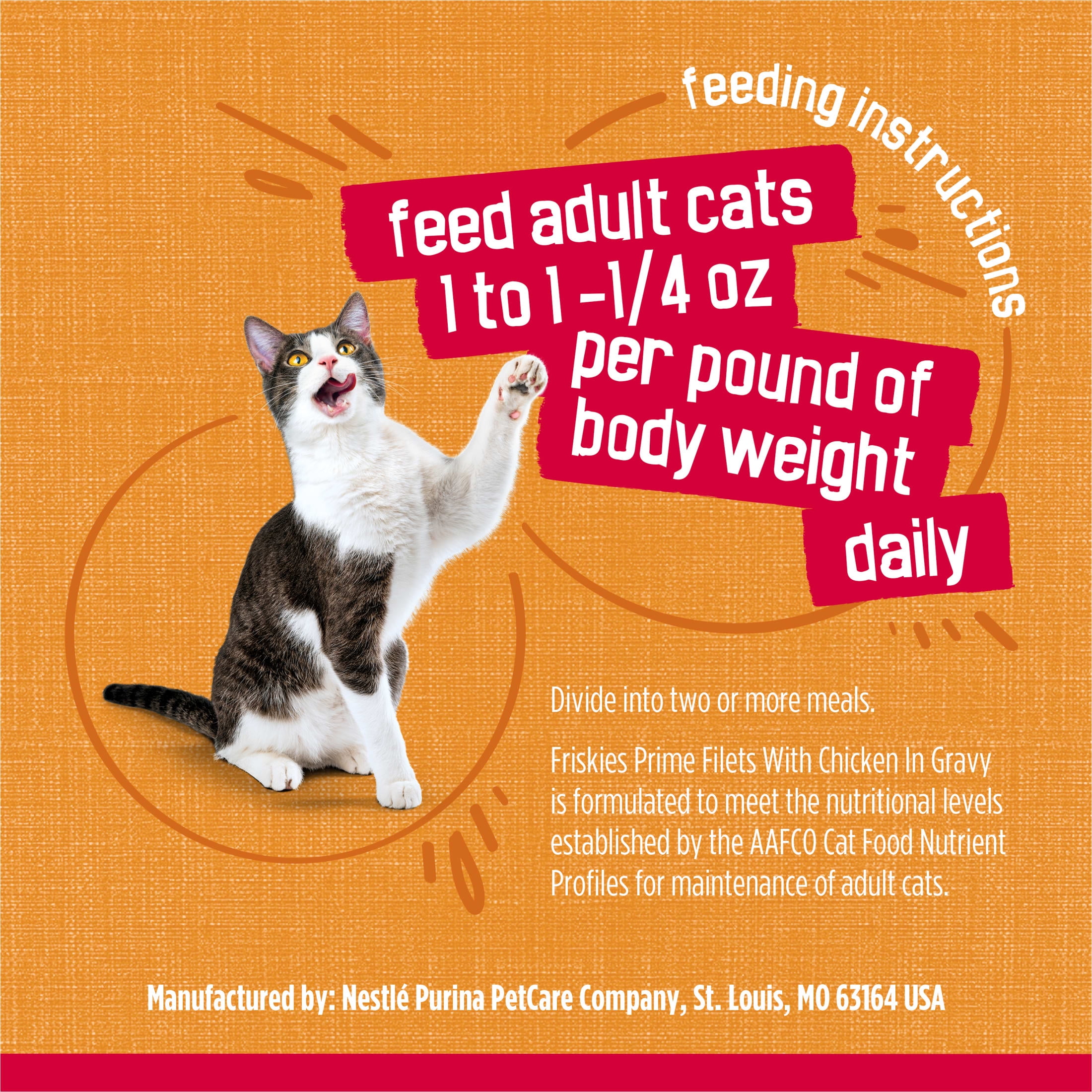 Friskies Prime Filets Wet Cat Food, Chicken in Gravy, Shredded Meaty Chunks (12 Pack, 5.5 oz) 3cswj