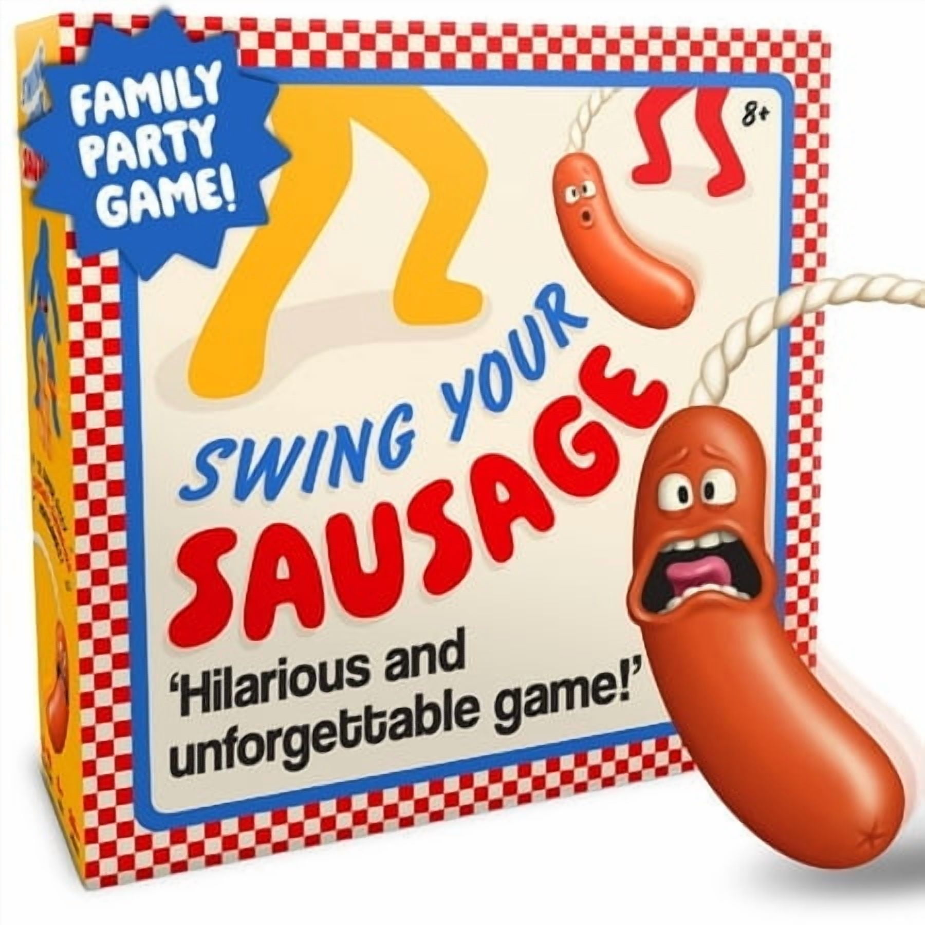 Lucky Egg Swing Your Sausage Active Party Game (Family Group Activity, 1 Set) 61any