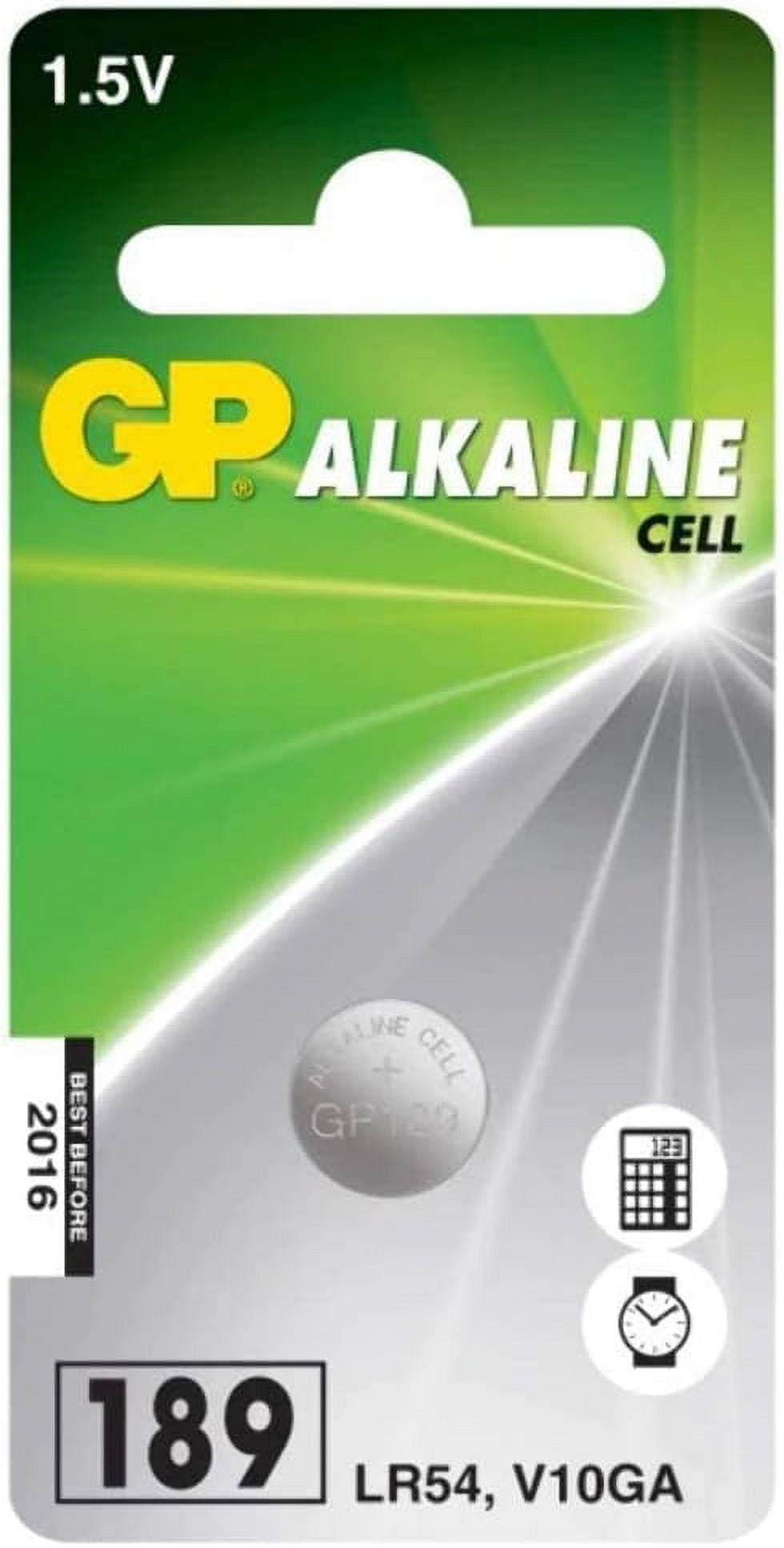 GP Batteries 189 1.5V Alkaline Button Cell (1 Pack) aoms5