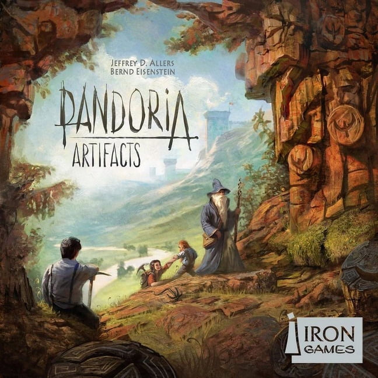 Irongames Pandoria Artifacts Board Game Expansion (Strategy Tabletop Accessory) rrgp0