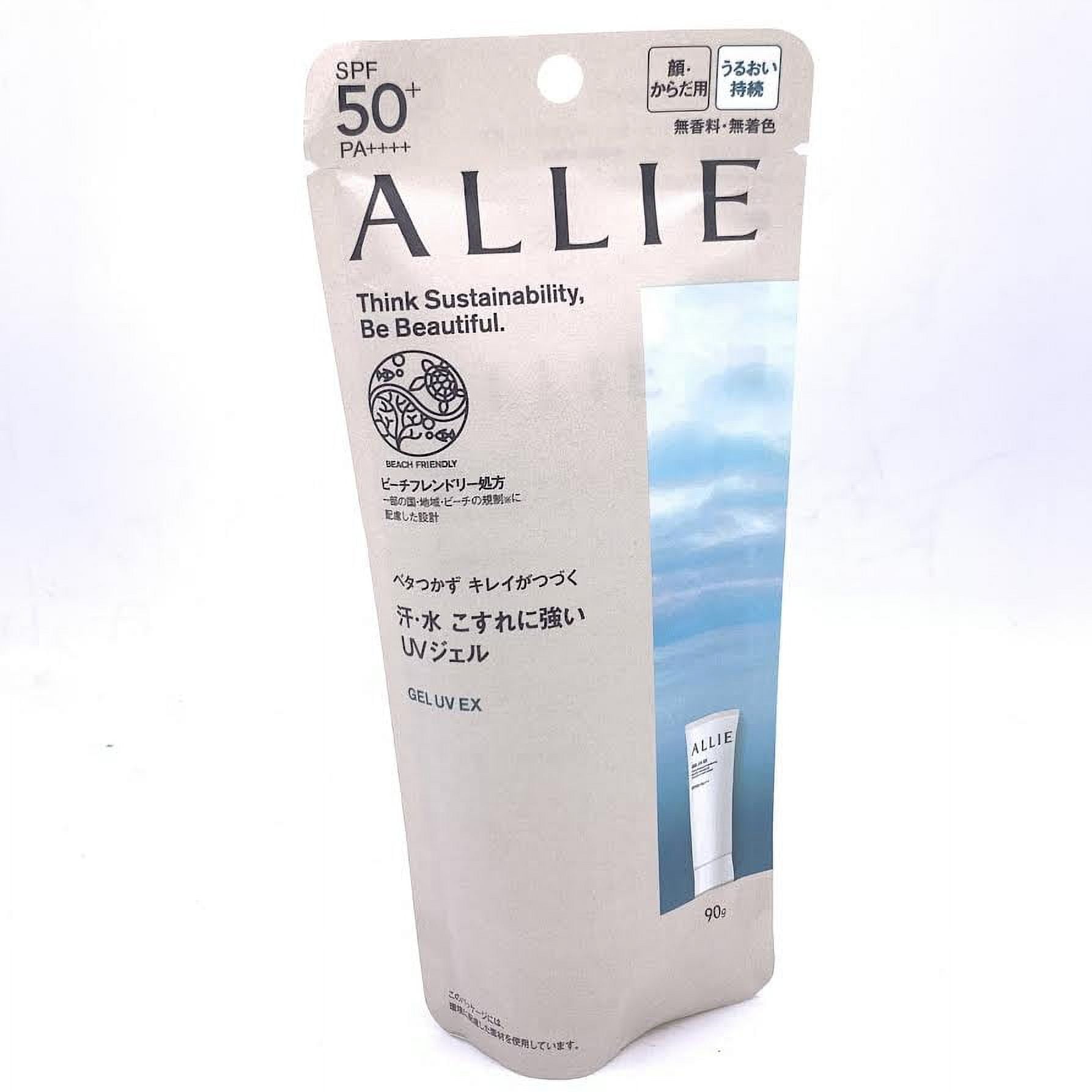 Allie Gel UV EX SPF 50+ Sunscreen (Clear, 3.2 oz) 6b3ra