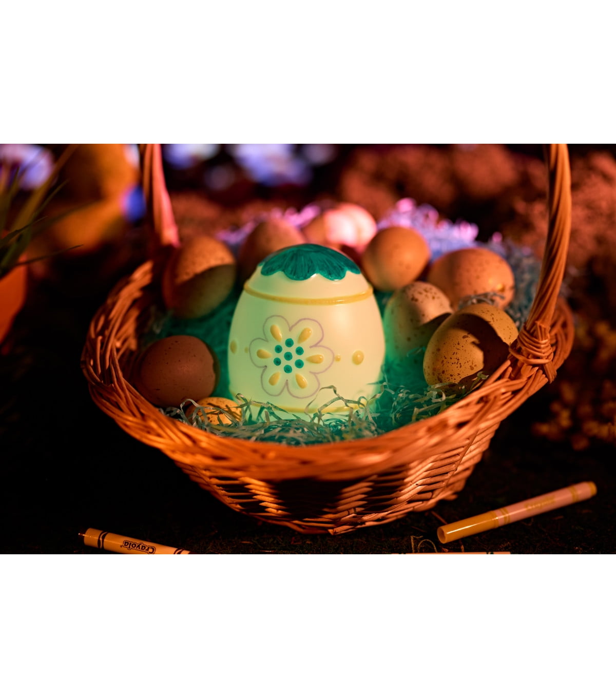 Crayola Light Ups Egg DIY Decorating Art Set (Multi-Color, 1 Pack) scl12