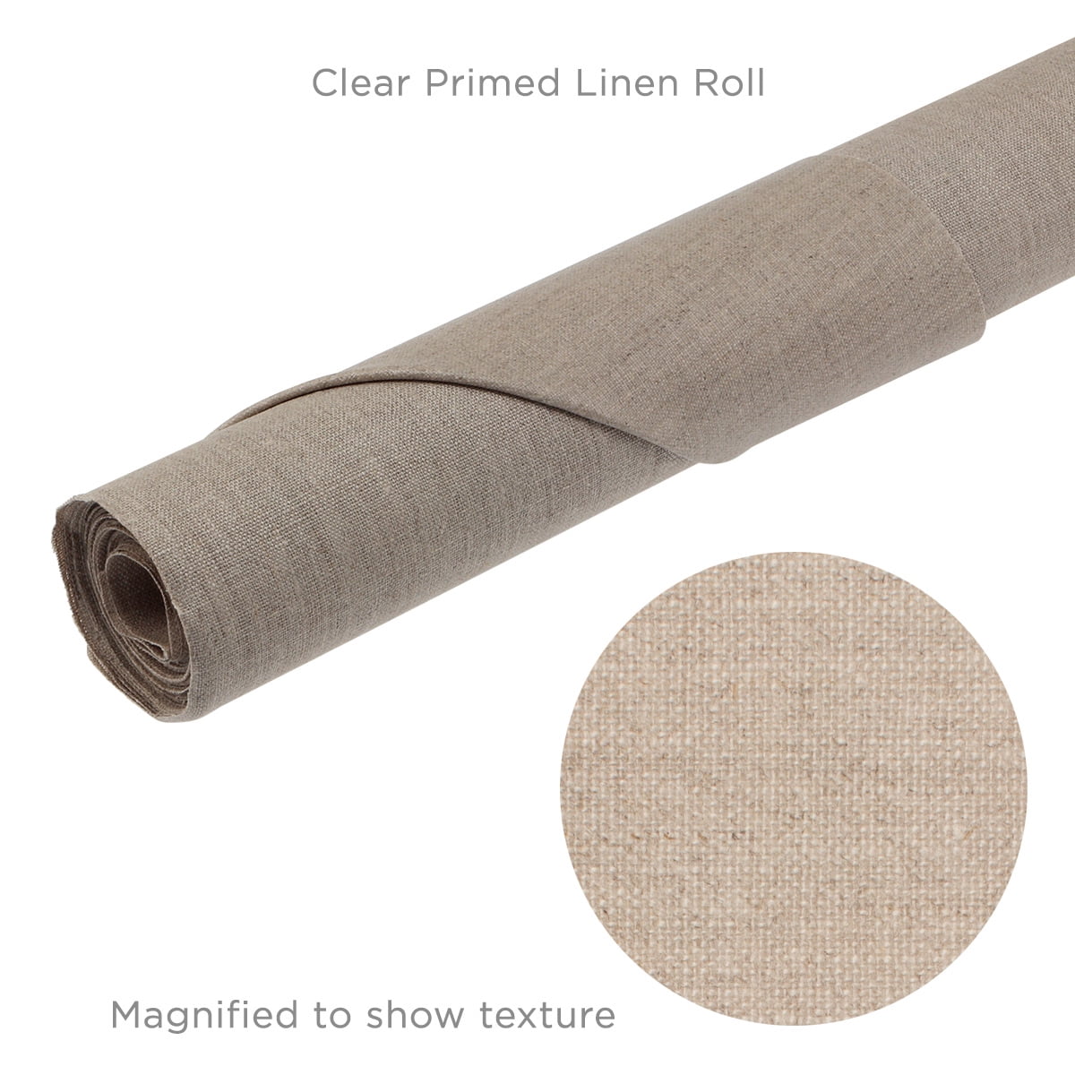 Senso Primed Linen Canvas Roll (Clear, 14 oz, 54 in x 6 yd) 5r0jz