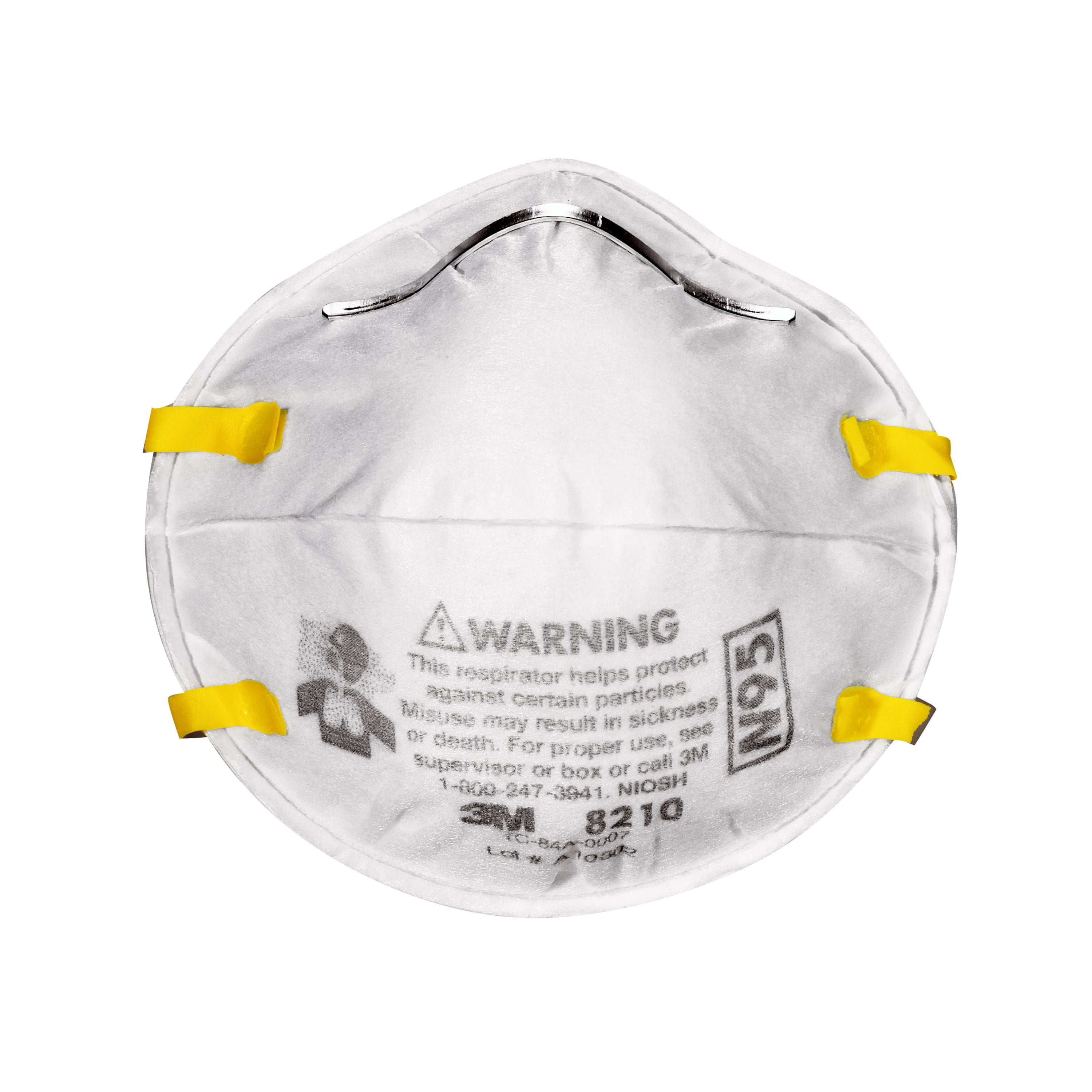 3M Performance N95 Disposable Respirator Mask (White, 20/pack) y0gtn