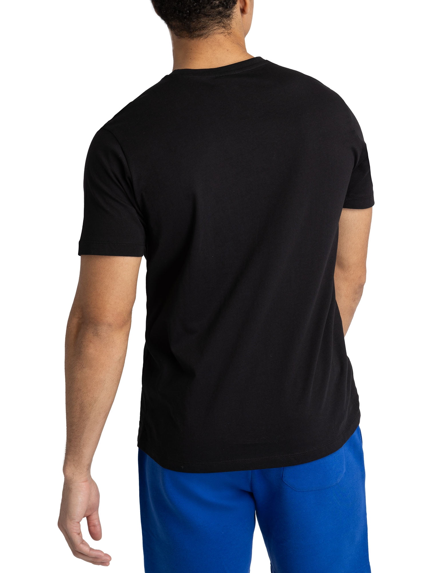 U.S. Polo Assn. Men's Short Sleeve Crew Neck Pocket T-Shirt (Black, S) ccxav