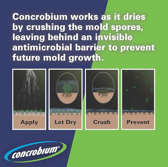 Concrobium Mold Control Multi-Purpose Cleaner and Mildew Remover (32 oz) fy0tq