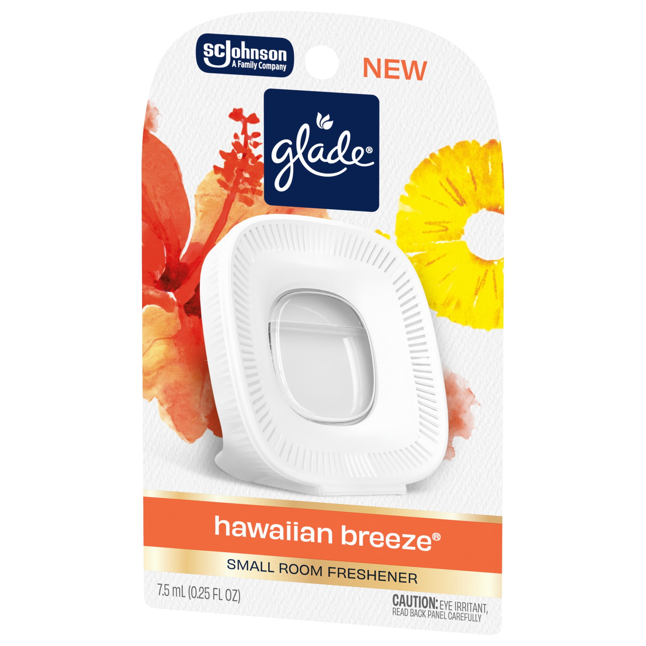 Glade Small Room Air Freshener Hawaiian Breeze Continuous Fragrance (2 Pack, 0.42 oz each) jyuwt