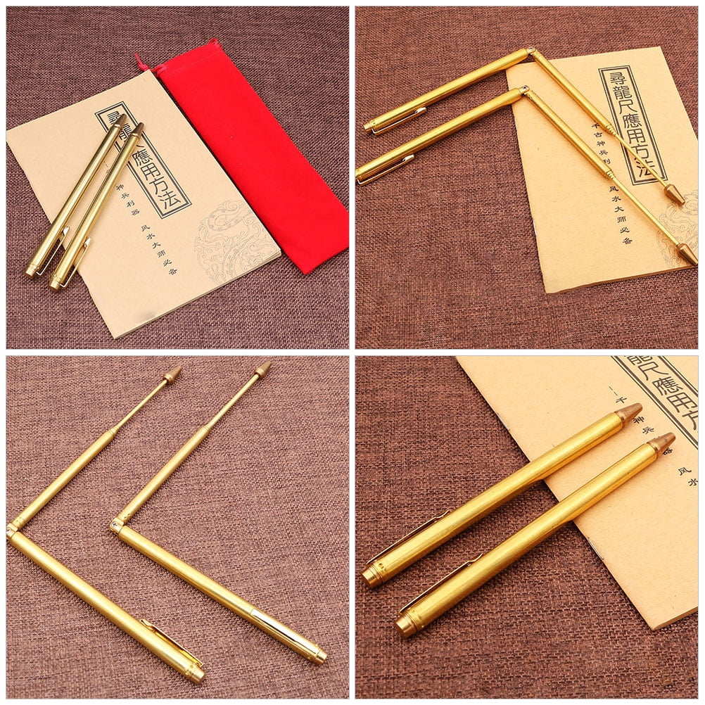 Zonhebin Dowsing Rods Divining Tools for Energy Tracing and Spiritual Exploration (Copper, 1 Pair) kkk2k