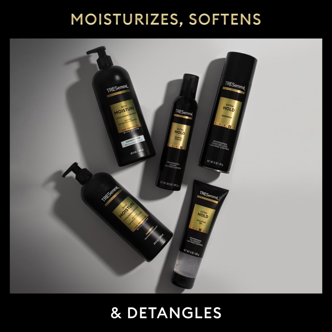 TRESemmé Extra Hold Volumizing Mousse, Professional Hair Styling Foam for Frizz Control and Long-Lasting Body (6 Pack, 15 oz) c3oui