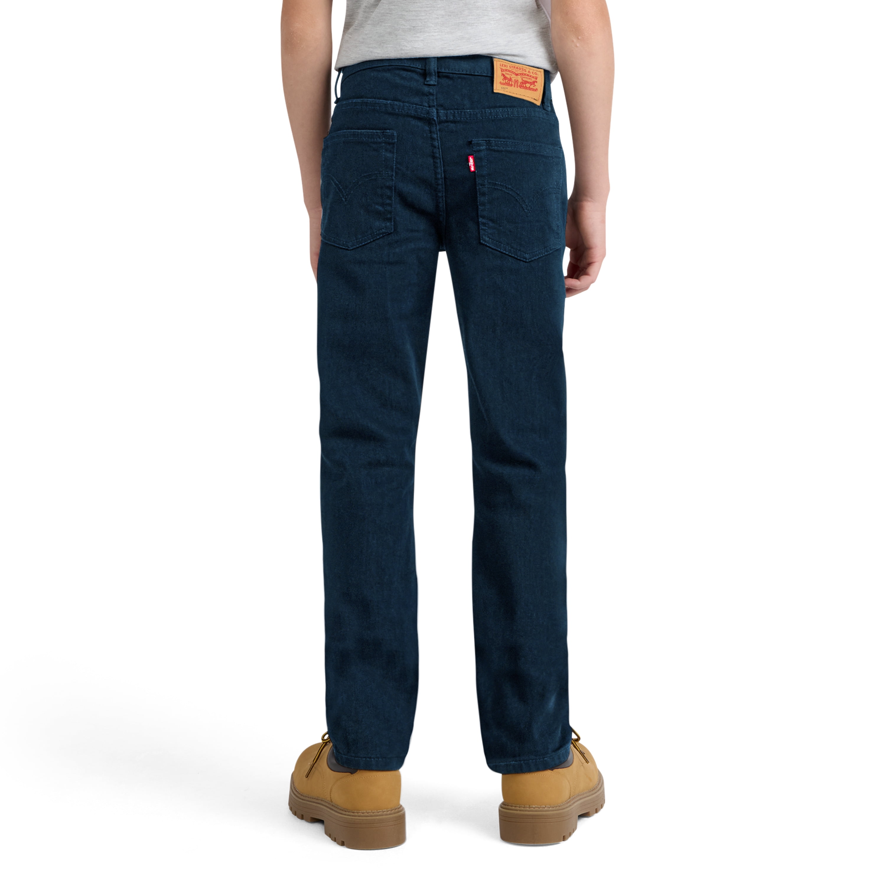 Levi Red Tab Boys 511 Slim Fit Performance Denim Jeans (Blue, Size 8-20) 0fvml