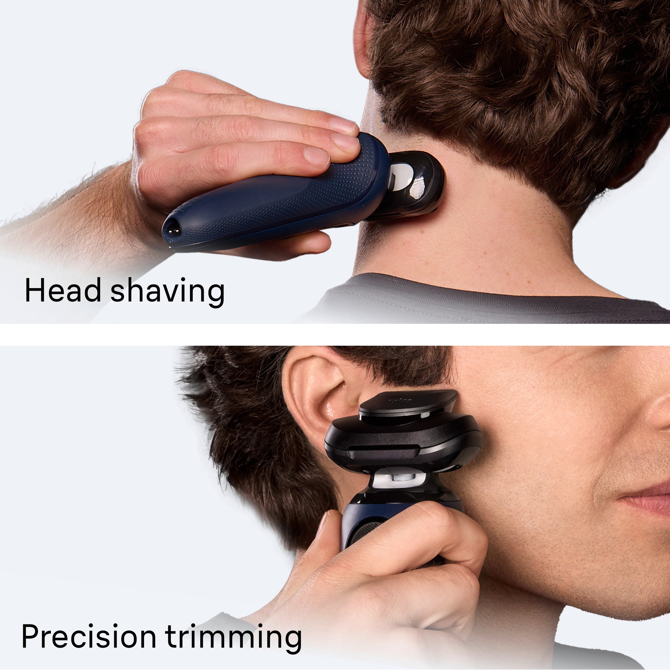 Braun Series 6 Electric Razor for Men, Precision Trimmer, Wet & Dry Shaver (Brown, 1 Count) 9h4vb
