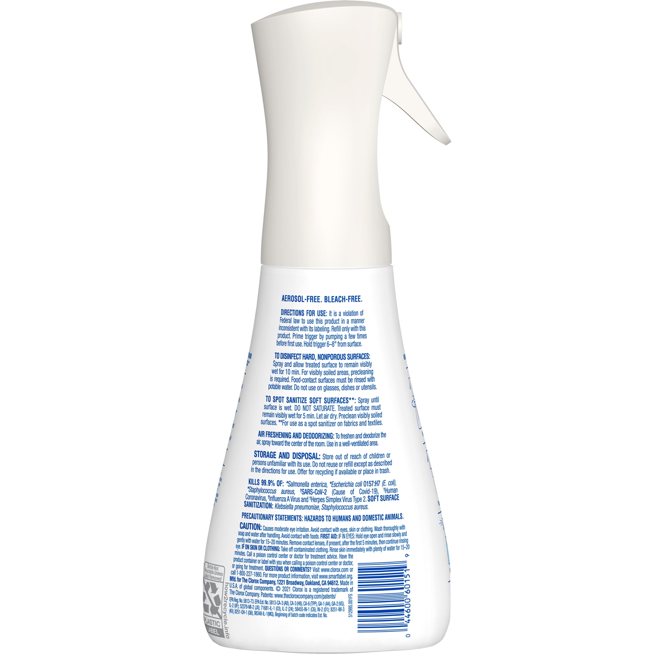 Clorox Disinfectant Mist Multi-Surface Spray (Lemongrass Mandarin, 16 fl oz) m1nvv