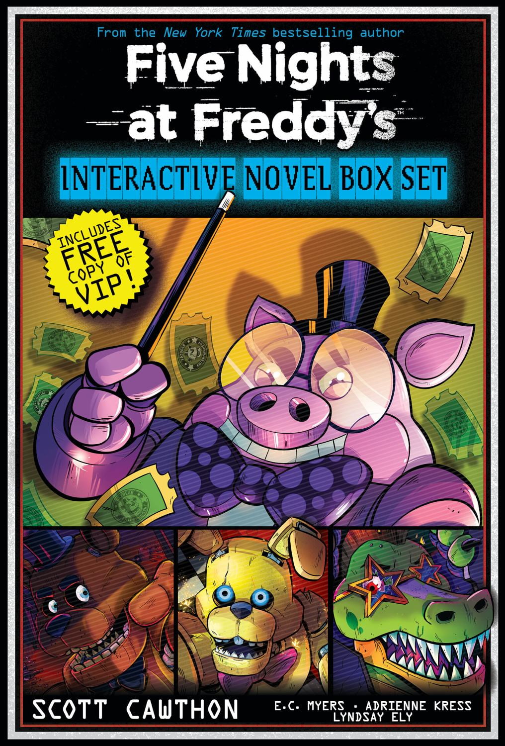 Scott Cawthon Five Nights at Freddy's Interactive Novel Box Set (Hardcover, 1 Set) 9rx2w