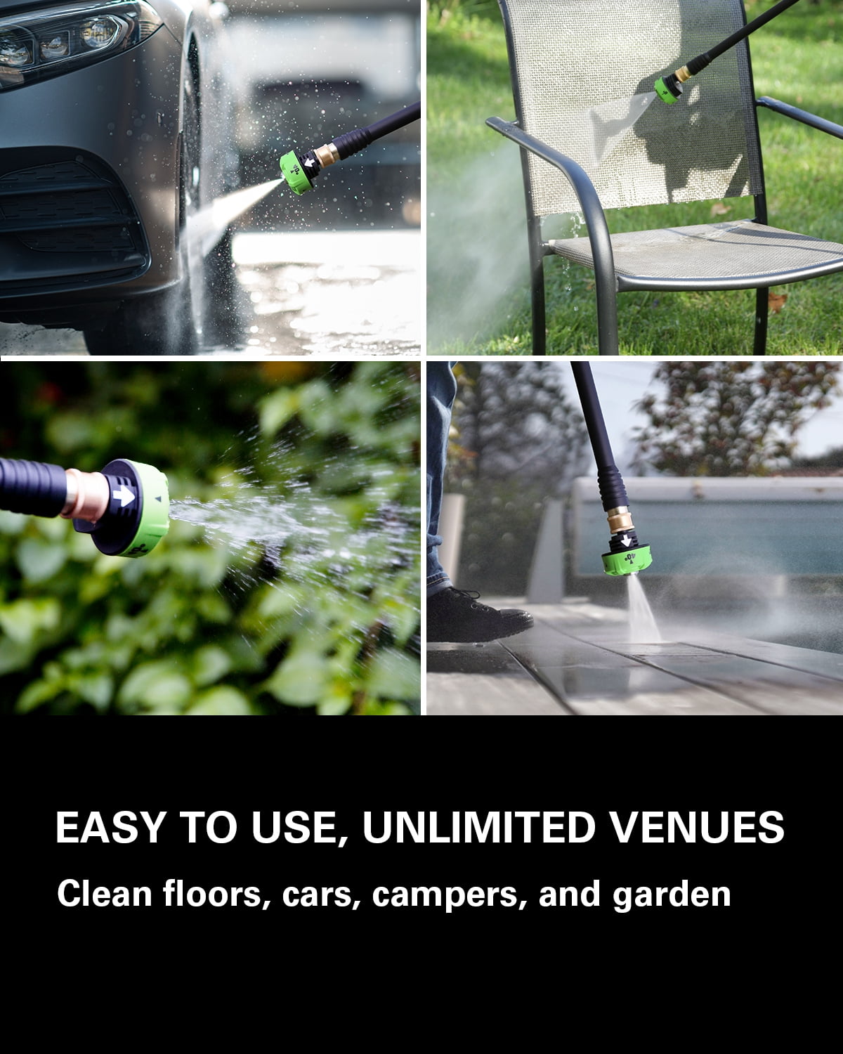 Greenworks 24V 600-PSI Cordless Power Cleaner with 4.0 Ah USB Battery and Charger (13 fl oz) i0mde