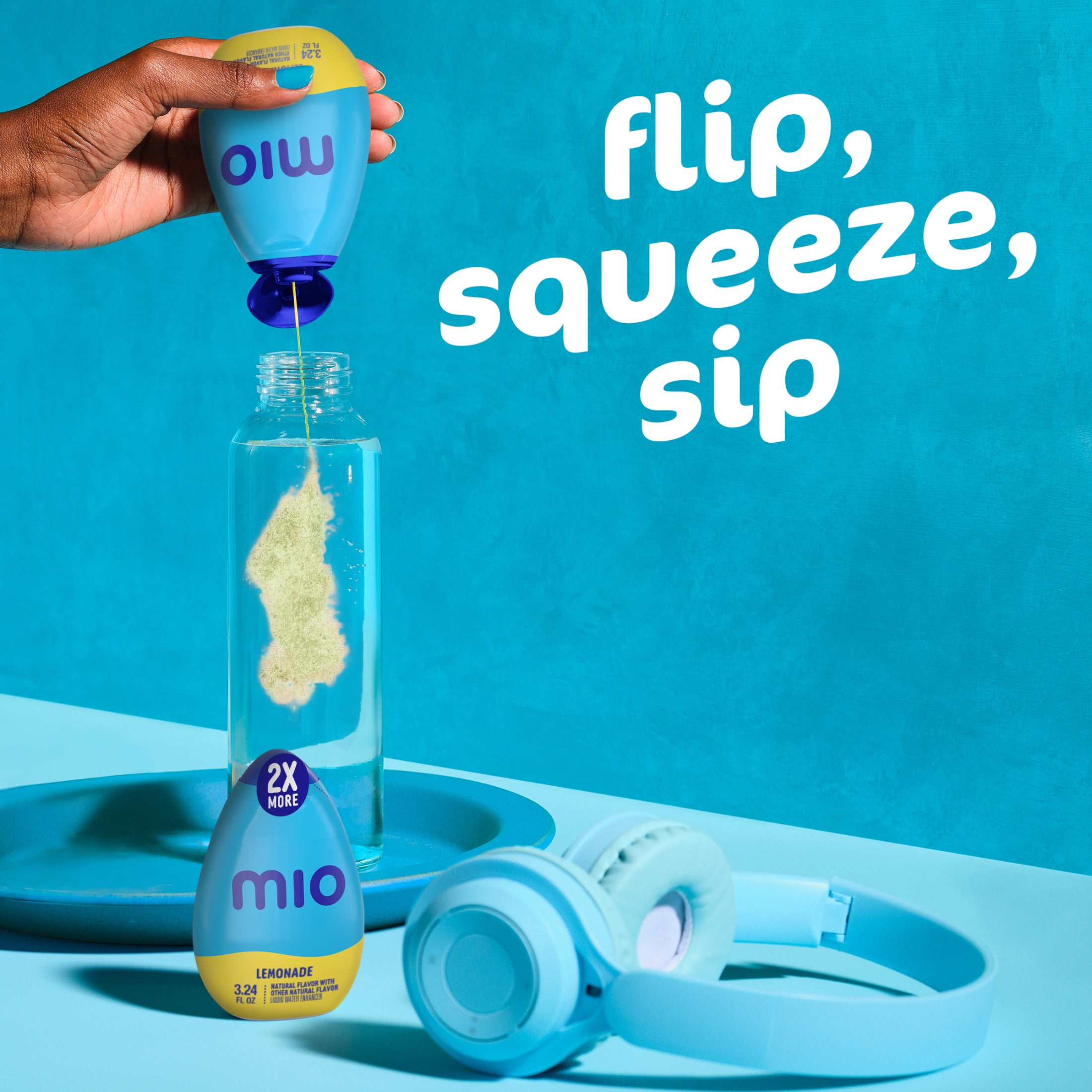 MiO Lemonade Liquid Water Enhancer (Zero Sugar, 3.24 fl oz) 7fupc