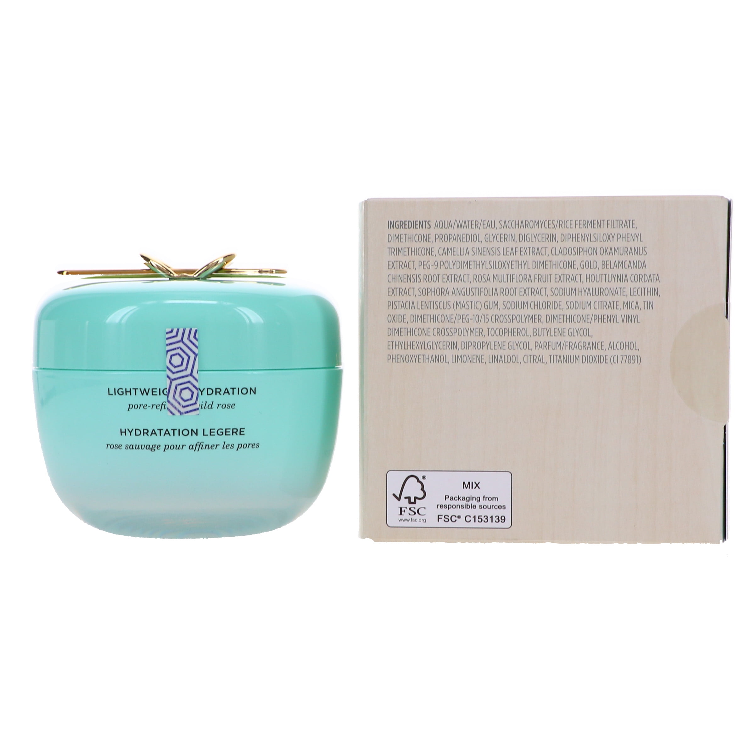 Tatcha The Water Cream Pore Minimizing Moisturizer, Oil-Free Hydrating Face Cream (1.7 oz) q2dkm