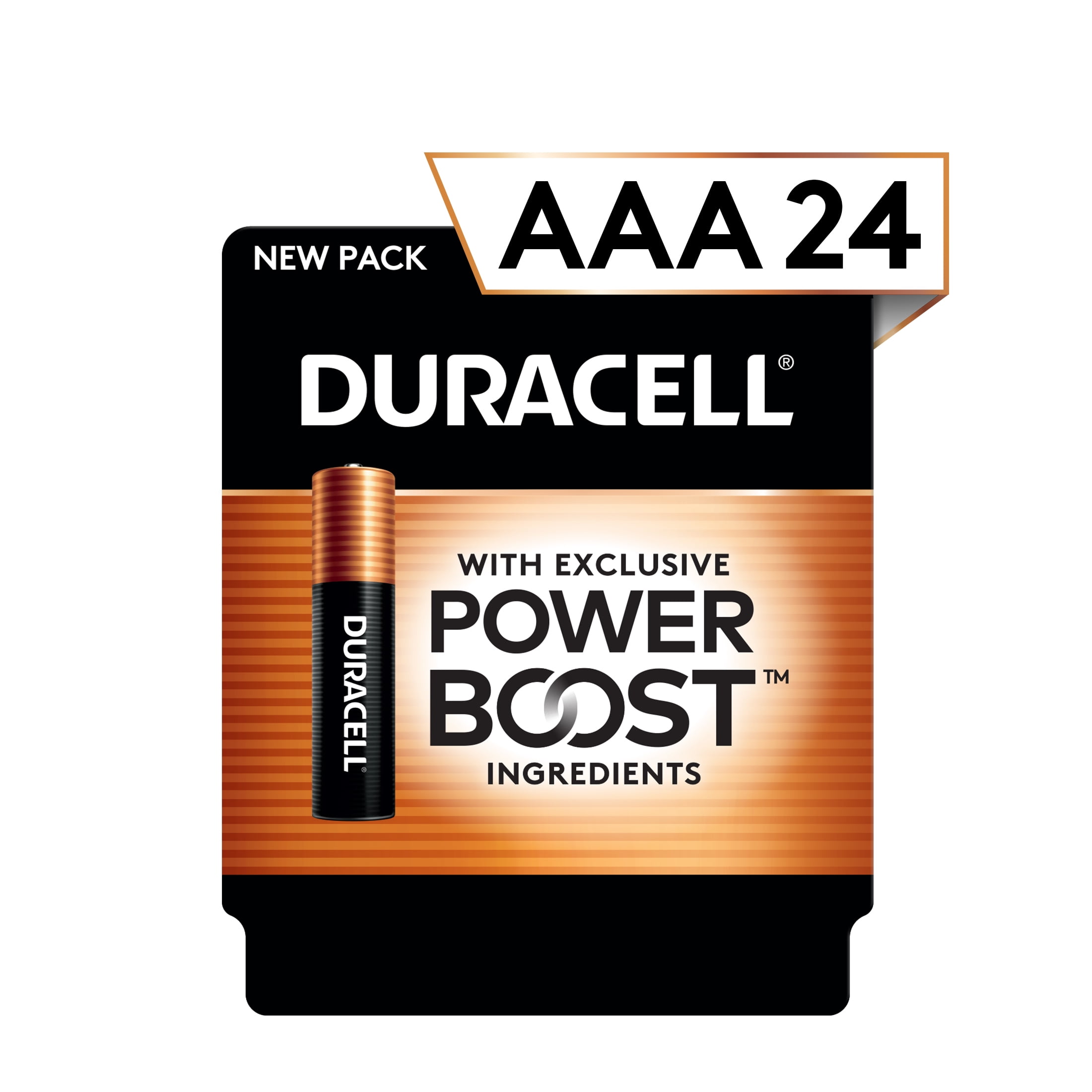 Duracell Coppertop AAA Alkaline Batteries, PowerBoost Long-Lasting Performance (30 Pack) 4peim