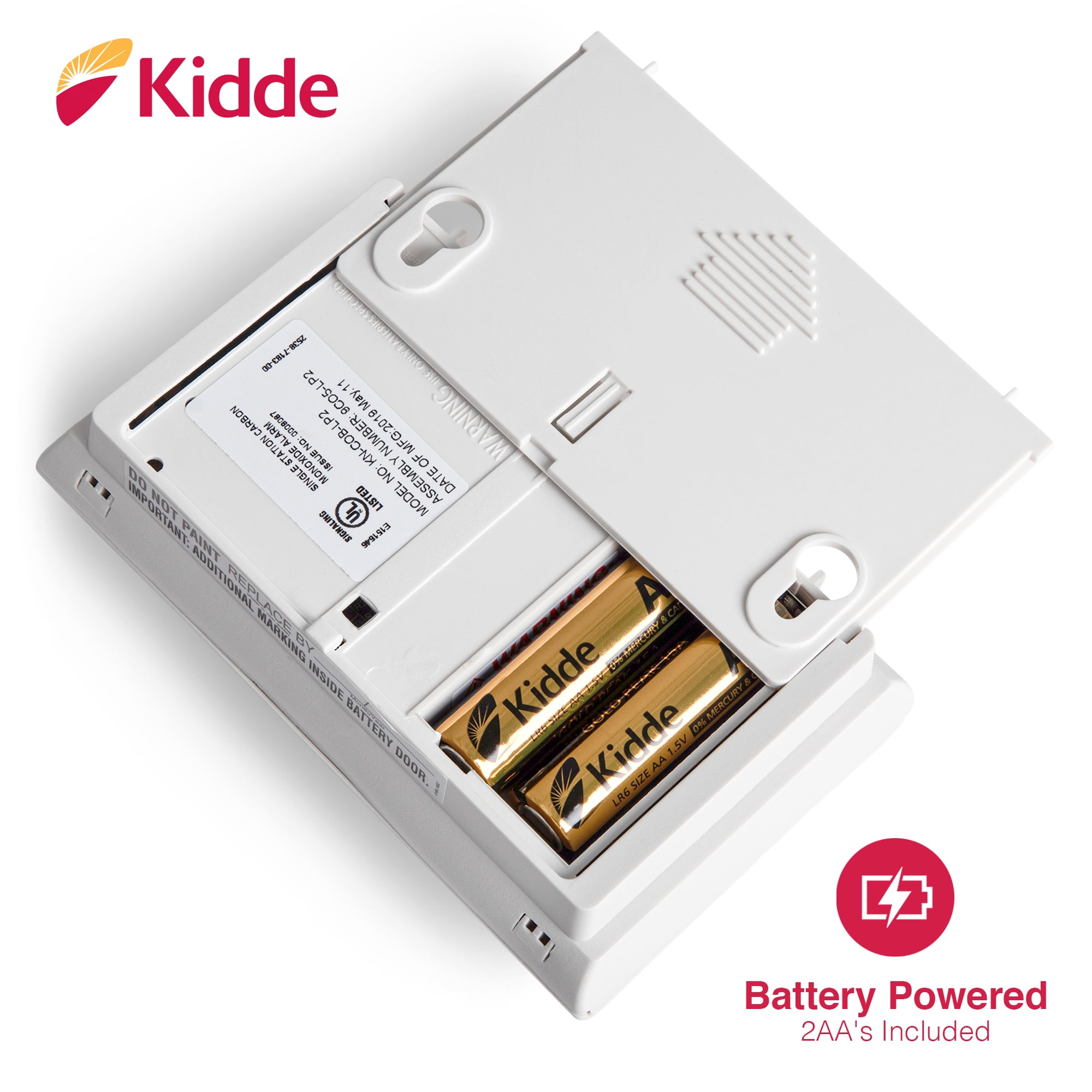 Kidde Carbon Monoxide Alarm with Digital Display (2 Pack) zp8yi