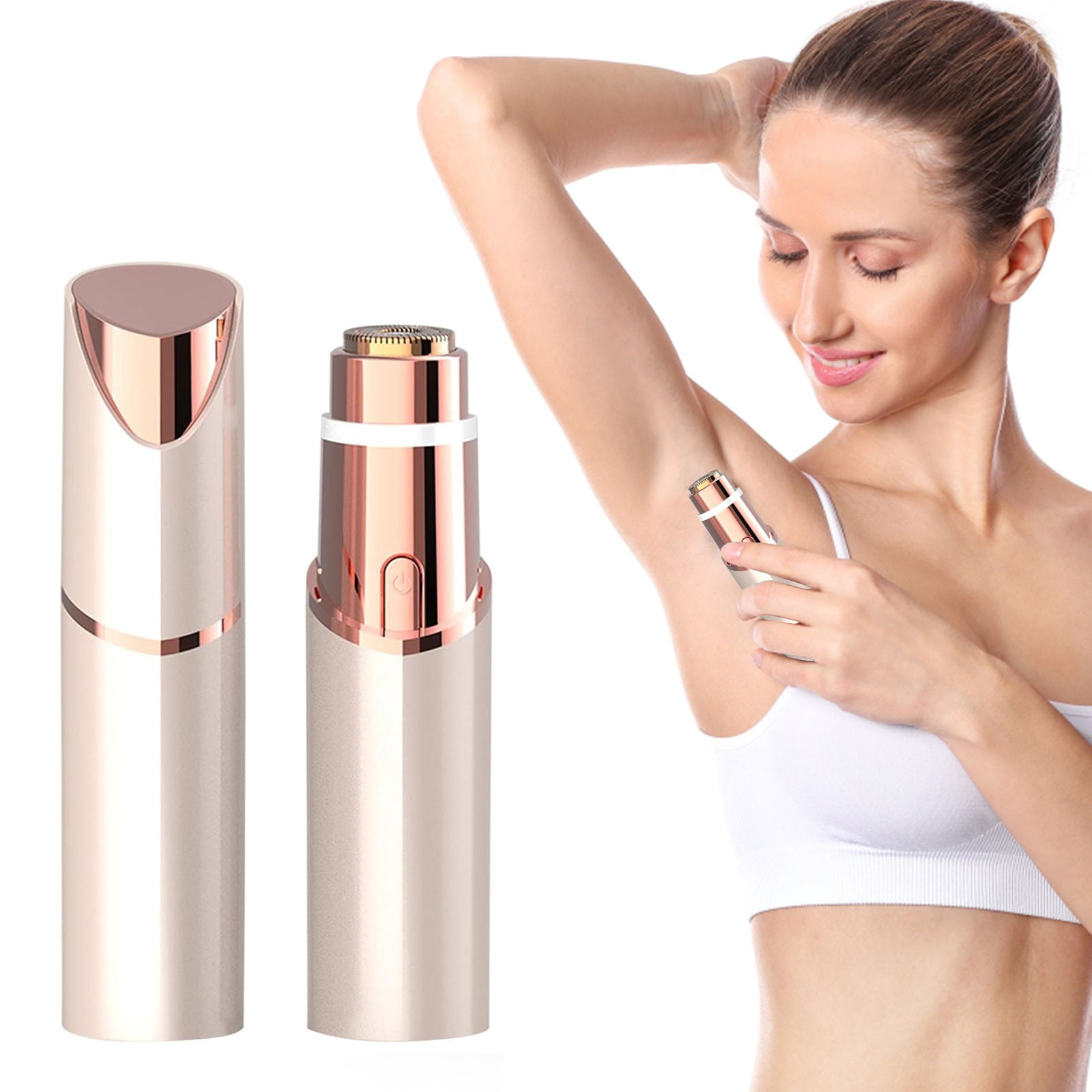 NCWSO Facial Hair Removal Device for Women (White, 5 in) bo6t7