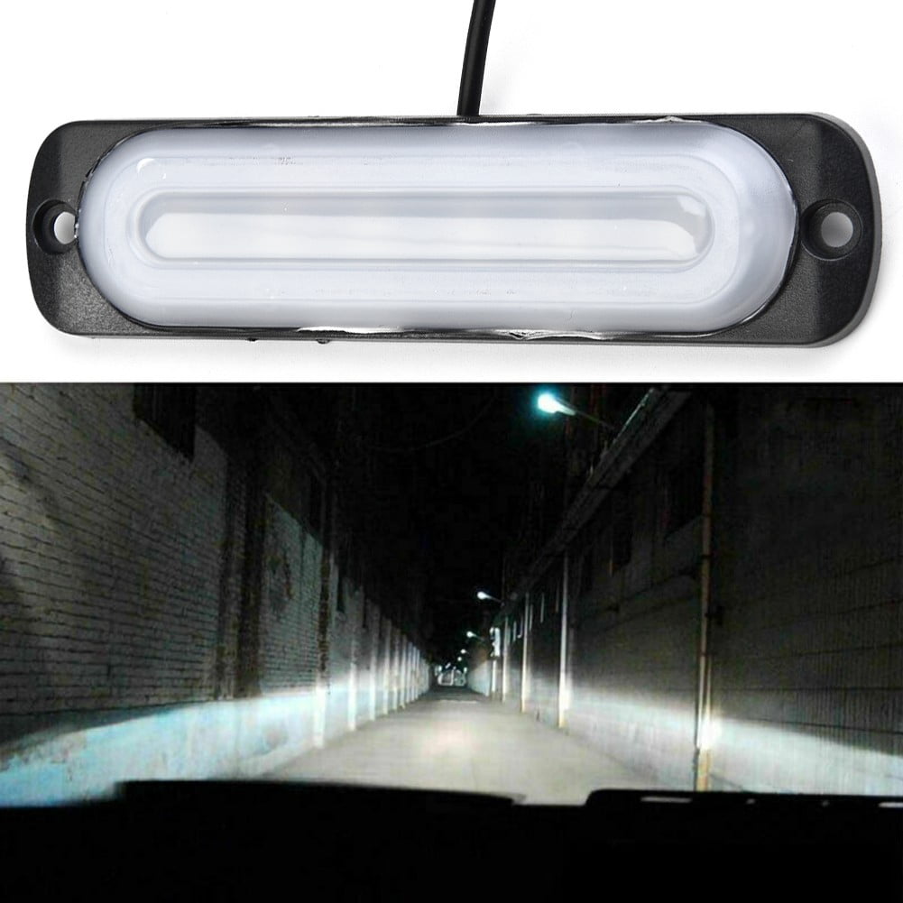 Fancy Blades 18W 6-LED Offroad Work Light Bar High-Intensity Driving Fog Lamp (Grey, 2-Pack) m1poh