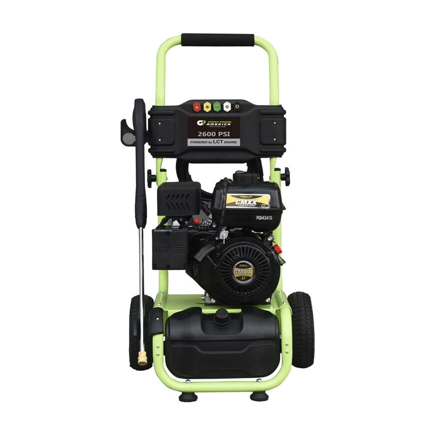 Green-Power America Gas Powered Pressure Washer (Green, 2600 PSI, 2.0 GPM) n7elw