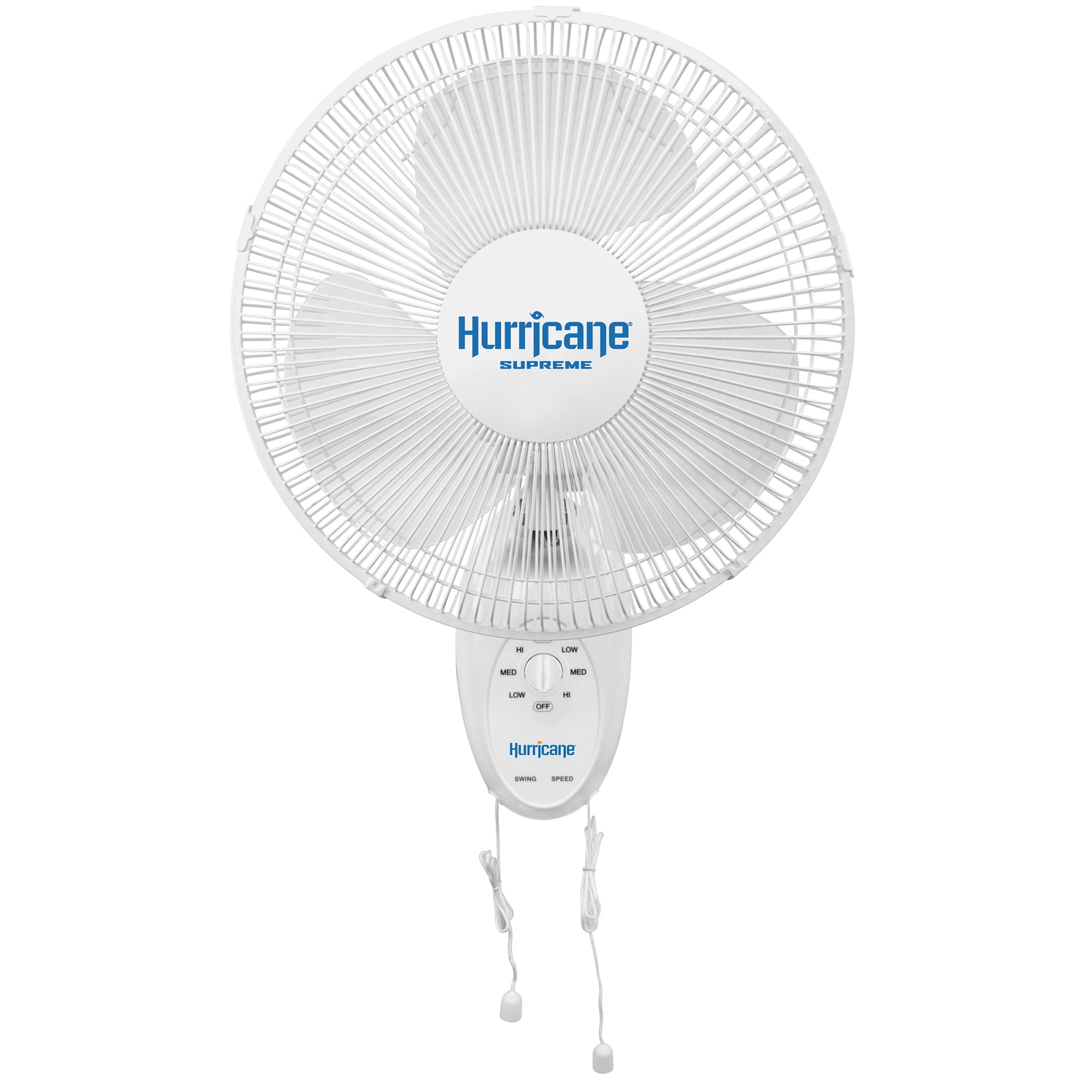 Hurricane Supreme 12 Inch Oscillating Wall Mount Fan (White, 12 in) kgolw