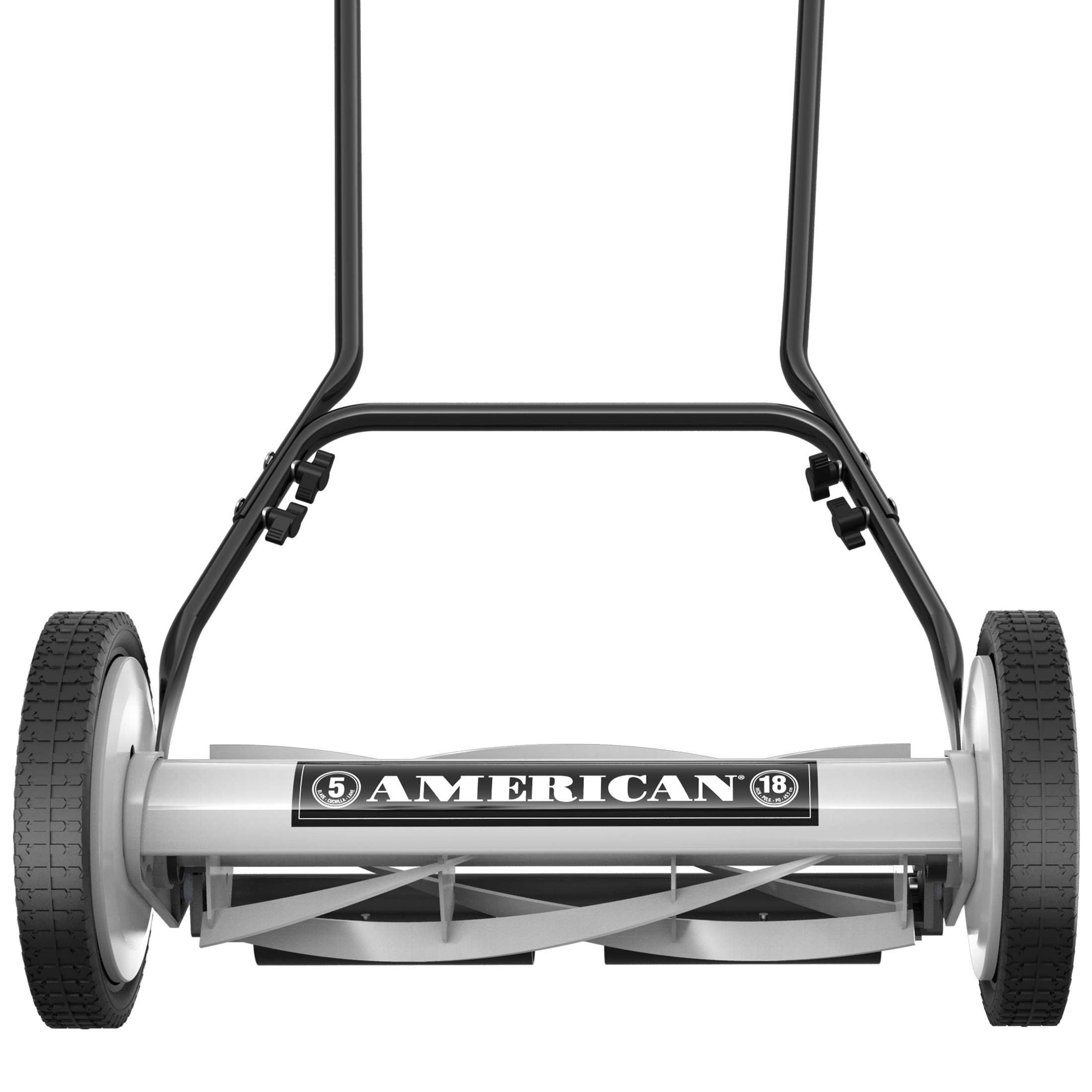 American Lawn Mower 1815-18 Push Reel Mower (Blue, 18 in) pmhhd