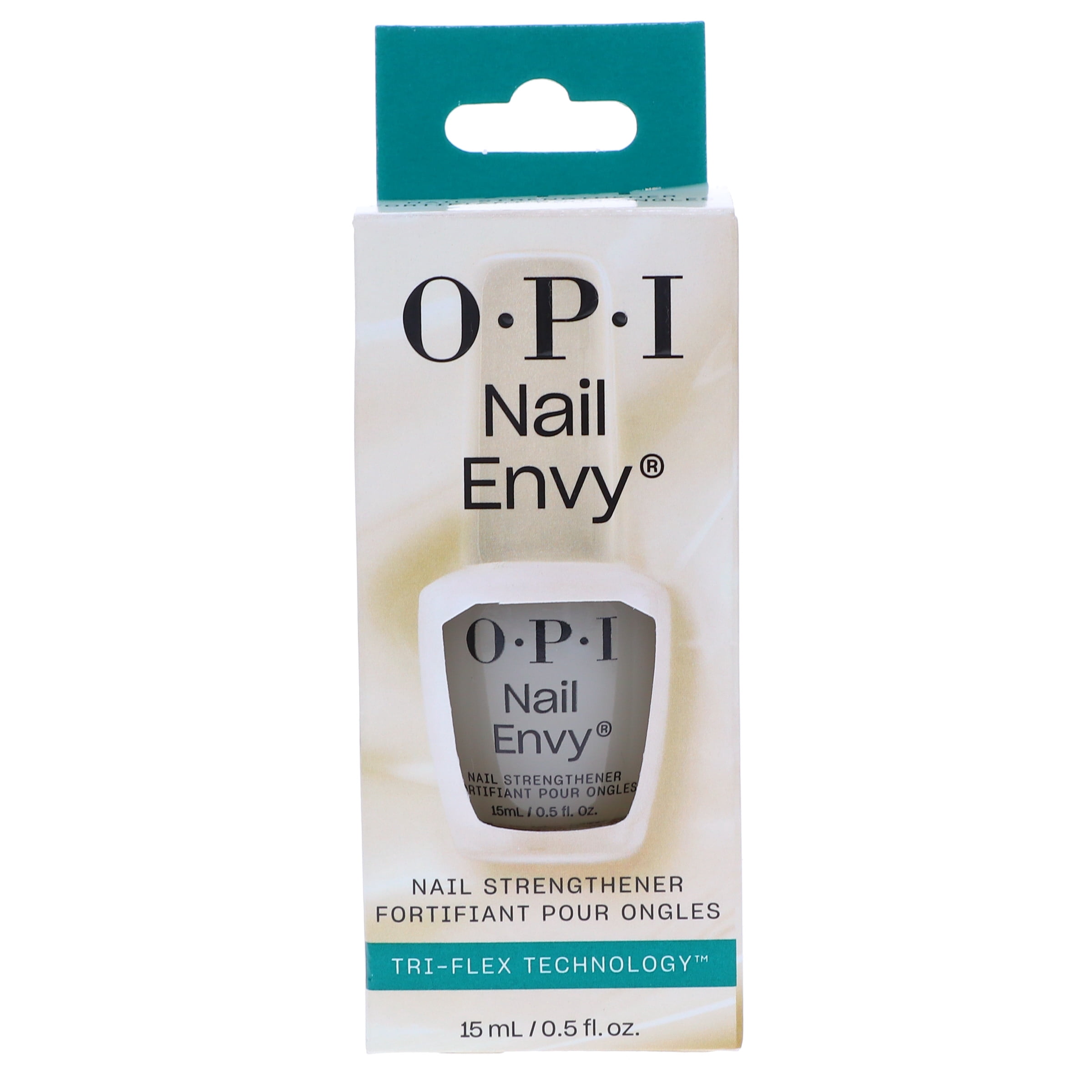 OPI Nail Envy Nail Strengthener, Original Formula, Professional Nail Treatment (Clear, 0.5 fl oz) q7xbg