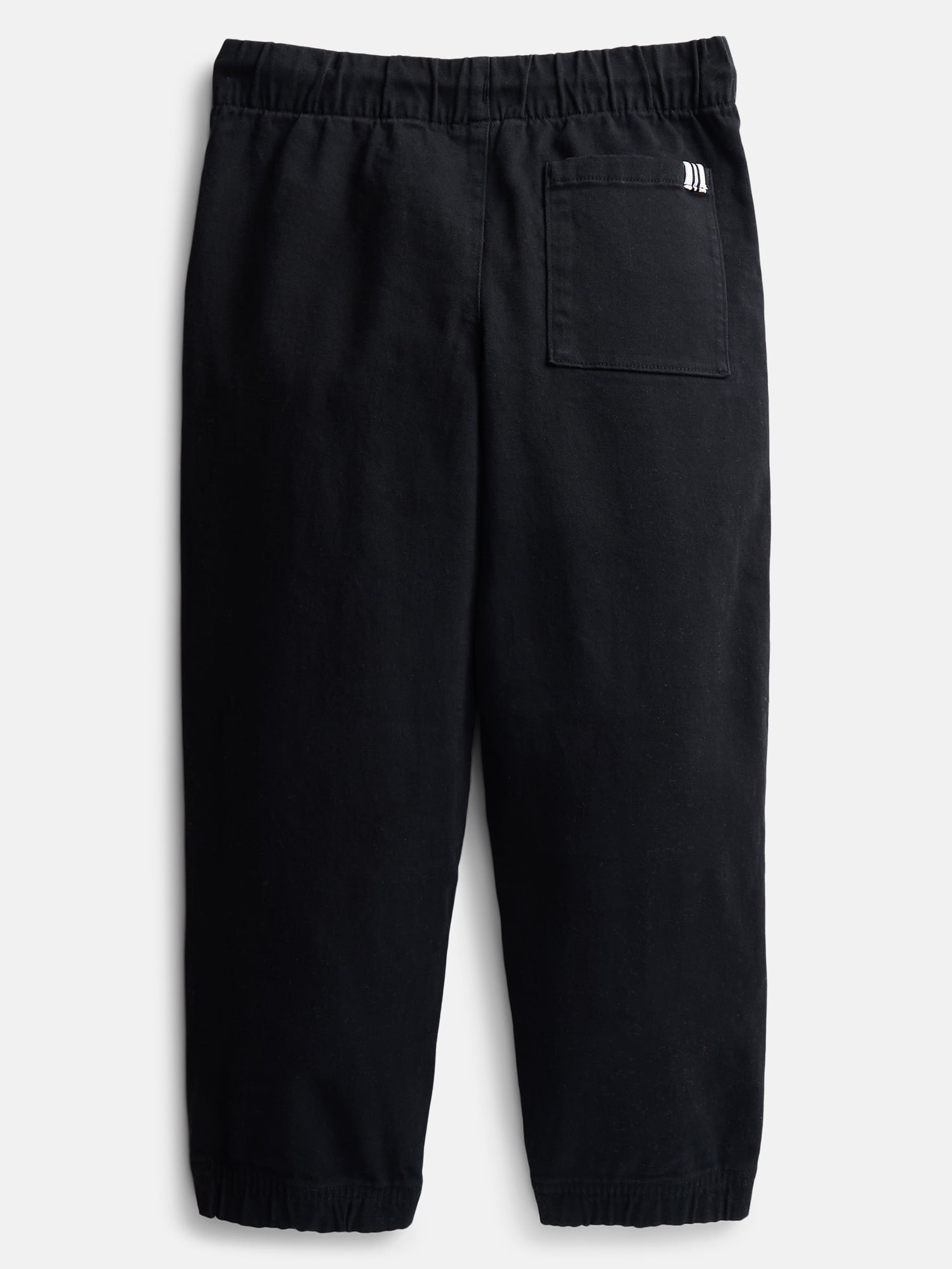 Wonder Nation Little Boys' Woven Twill Pants (Black, Size 4-10) zb6ad