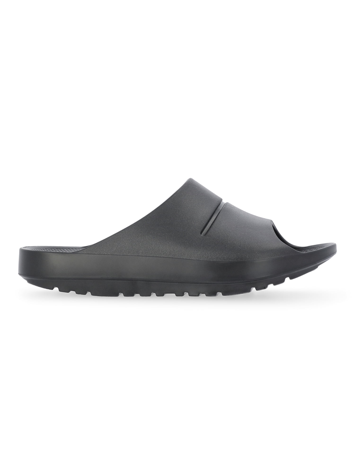 Avia Men's Cushion Recovery Slide Sandals (Black, 10 US) cttbm