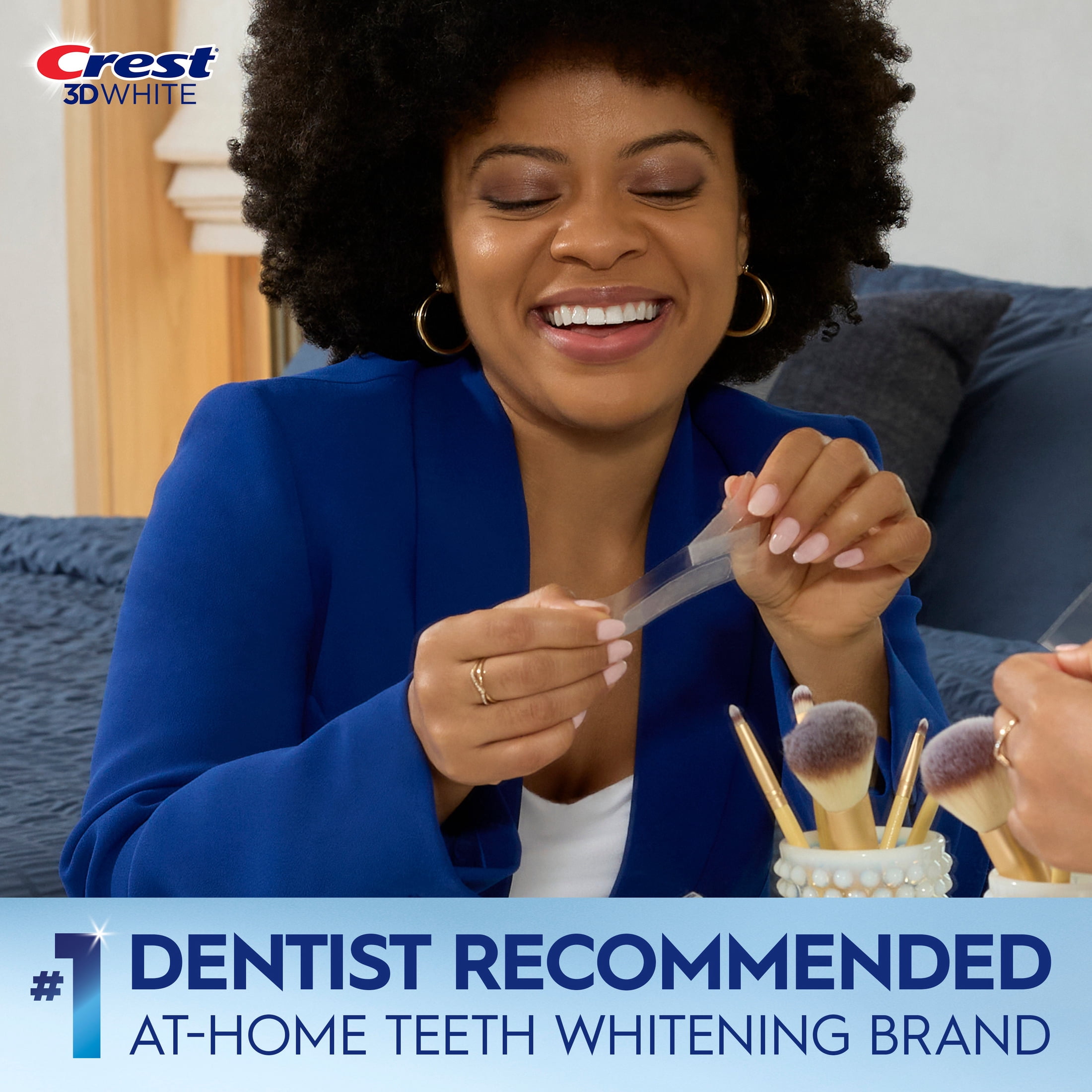Crest 3DWhitestrips Professional Express Teeth Whitening Kit with Light (19 Treatments) dgjtb